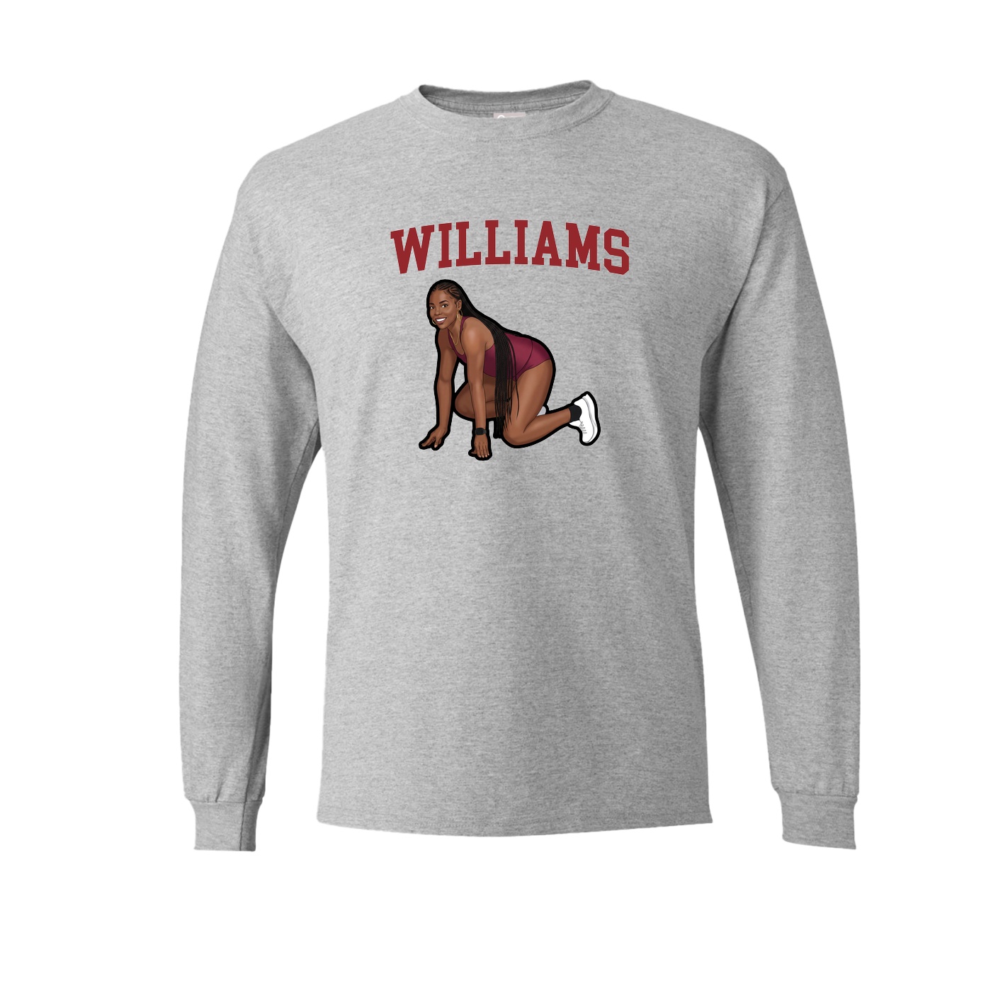 Long Sleeve Tee — Shirsey in Grey