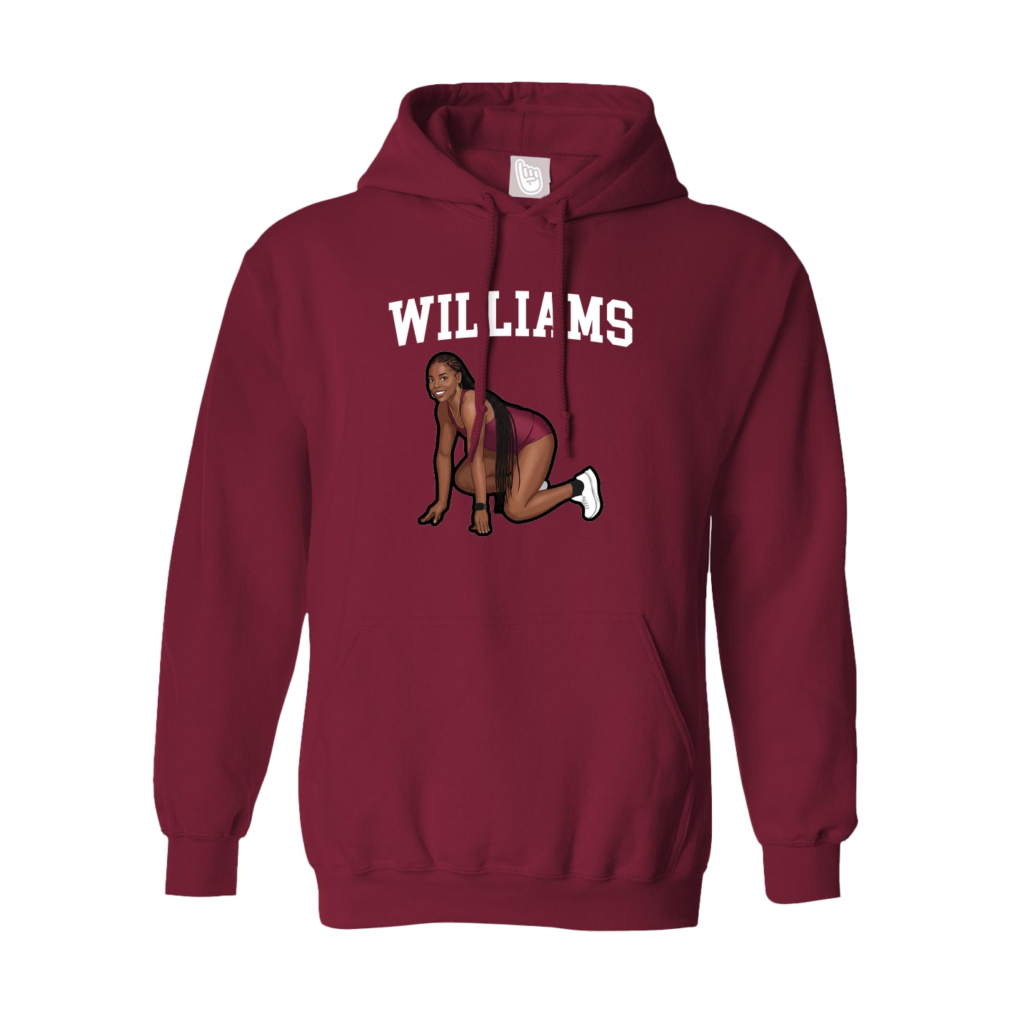 Hoodie — Shirsey in Cardinal