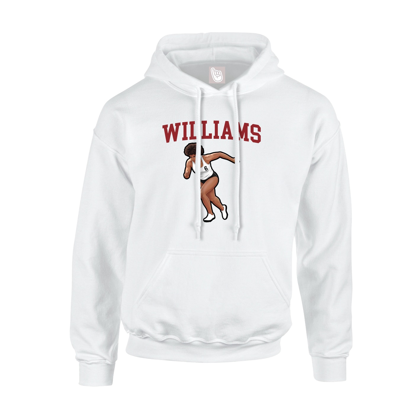 Hoodie — Shirsey in White