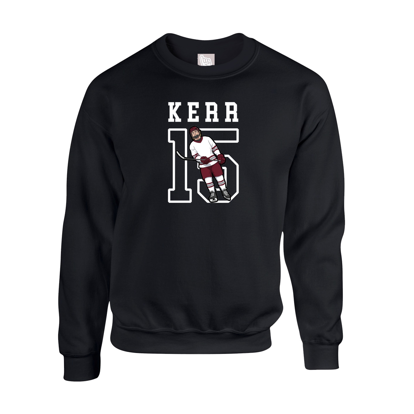 Fleece Crew — Shirsey in Black
