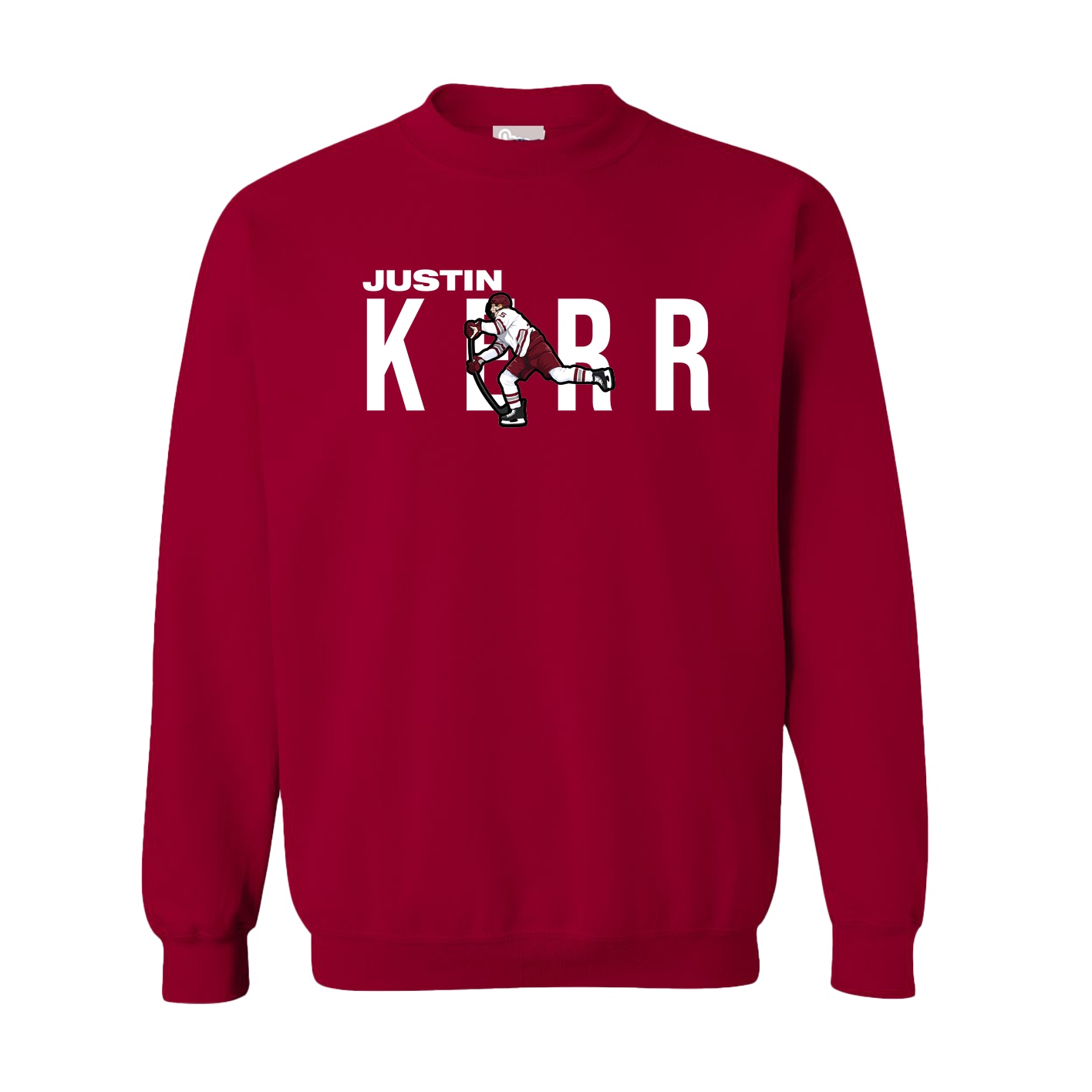 Fleece Crew — Player Name in Cardinal