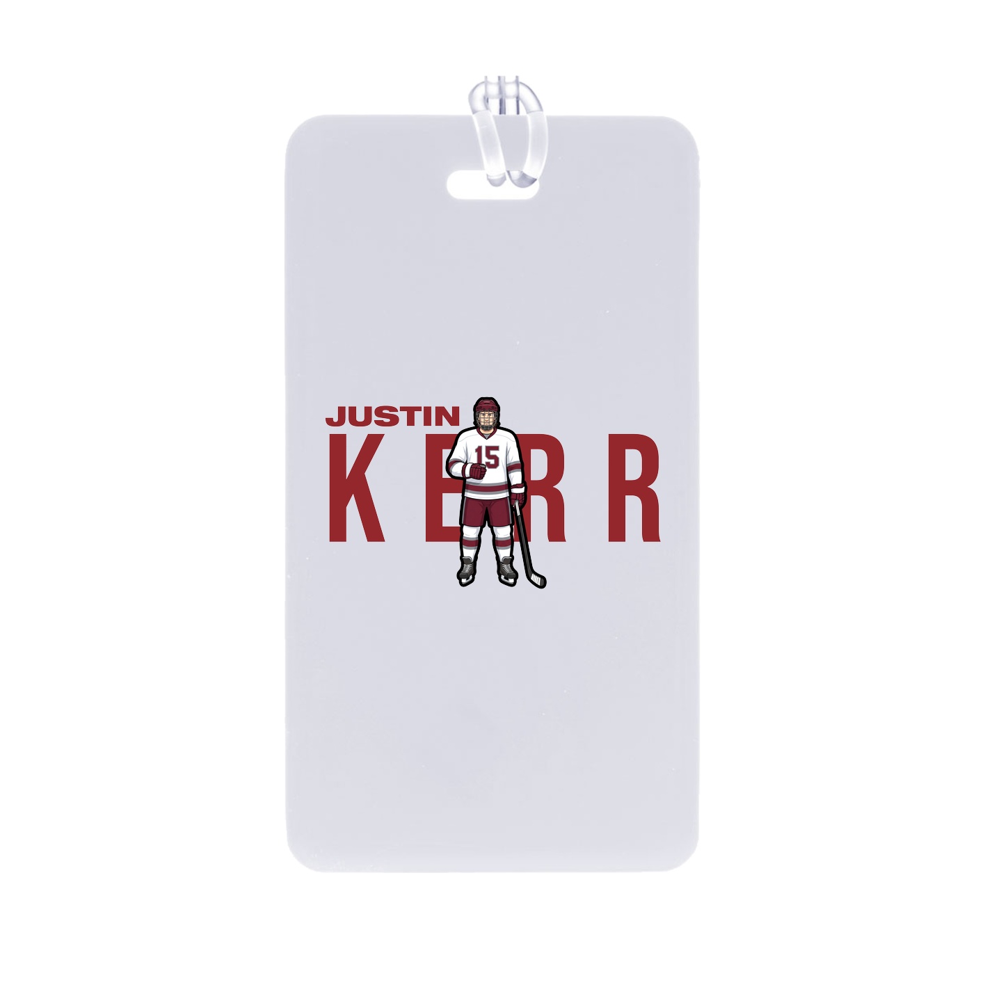 Bag Tag — Player Name in Classic