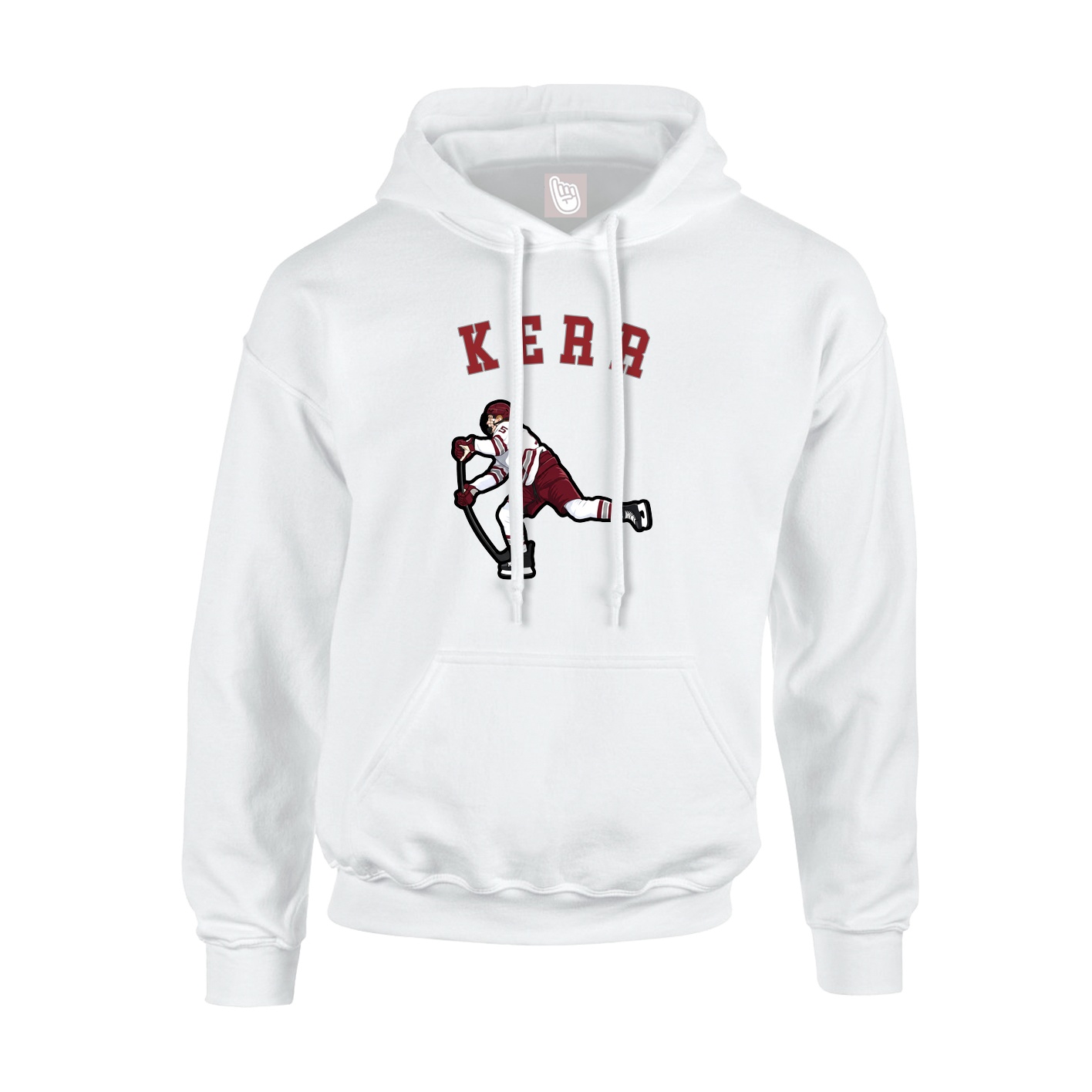 Hoodie — Shirsey Arch in White