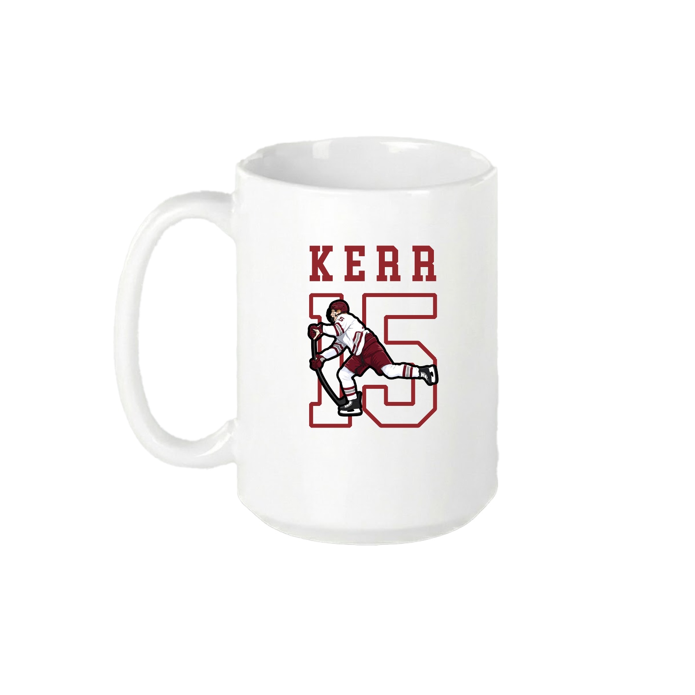 15oz Coffee Mug — Shirsey in White