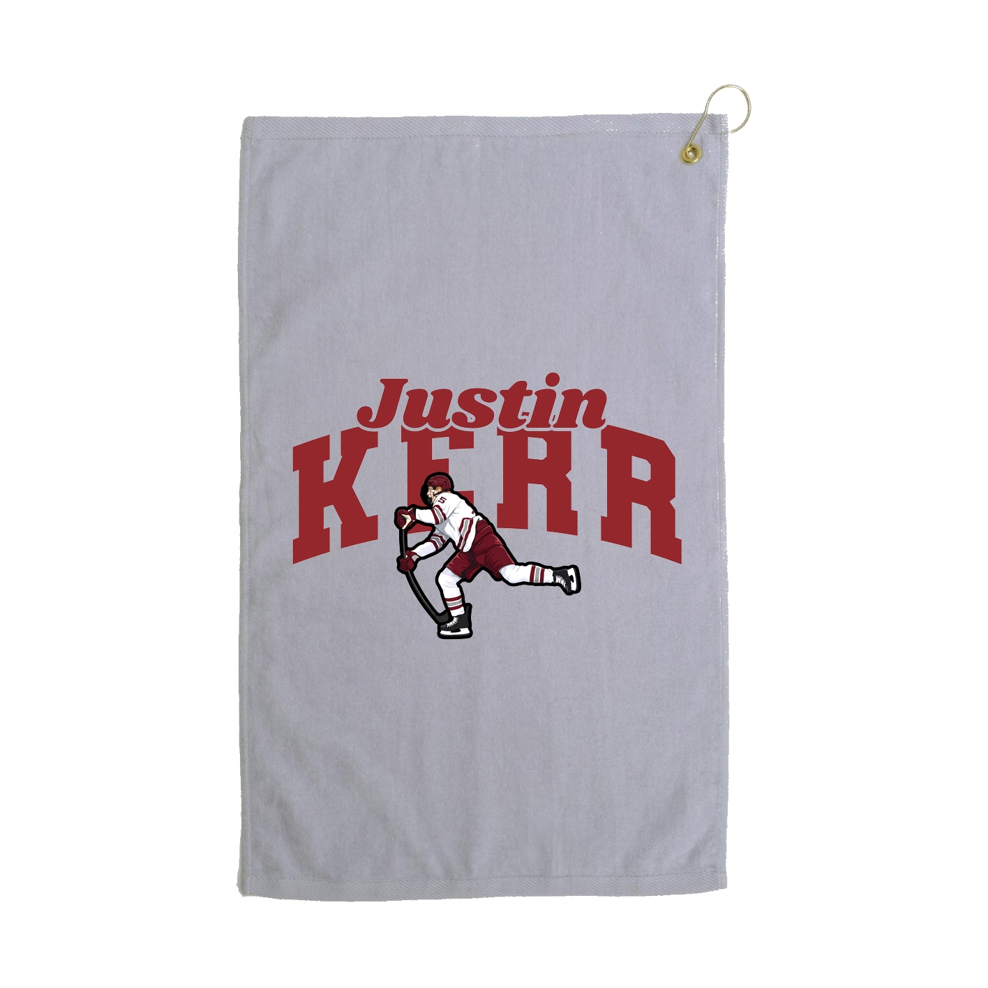 Golf Towel — Signature Arch in Grey