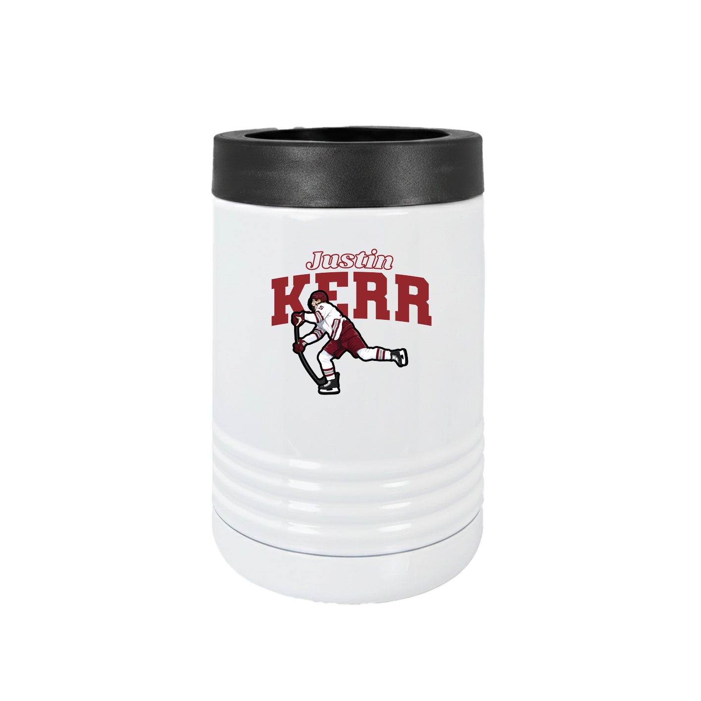 Beverage Holder — Name Arch in White