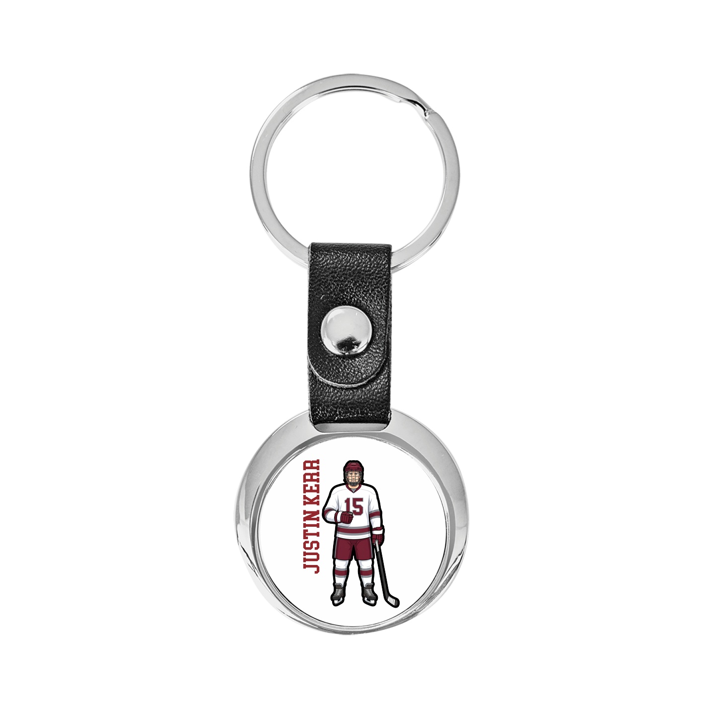Key Chain — Name Vertical in Classic