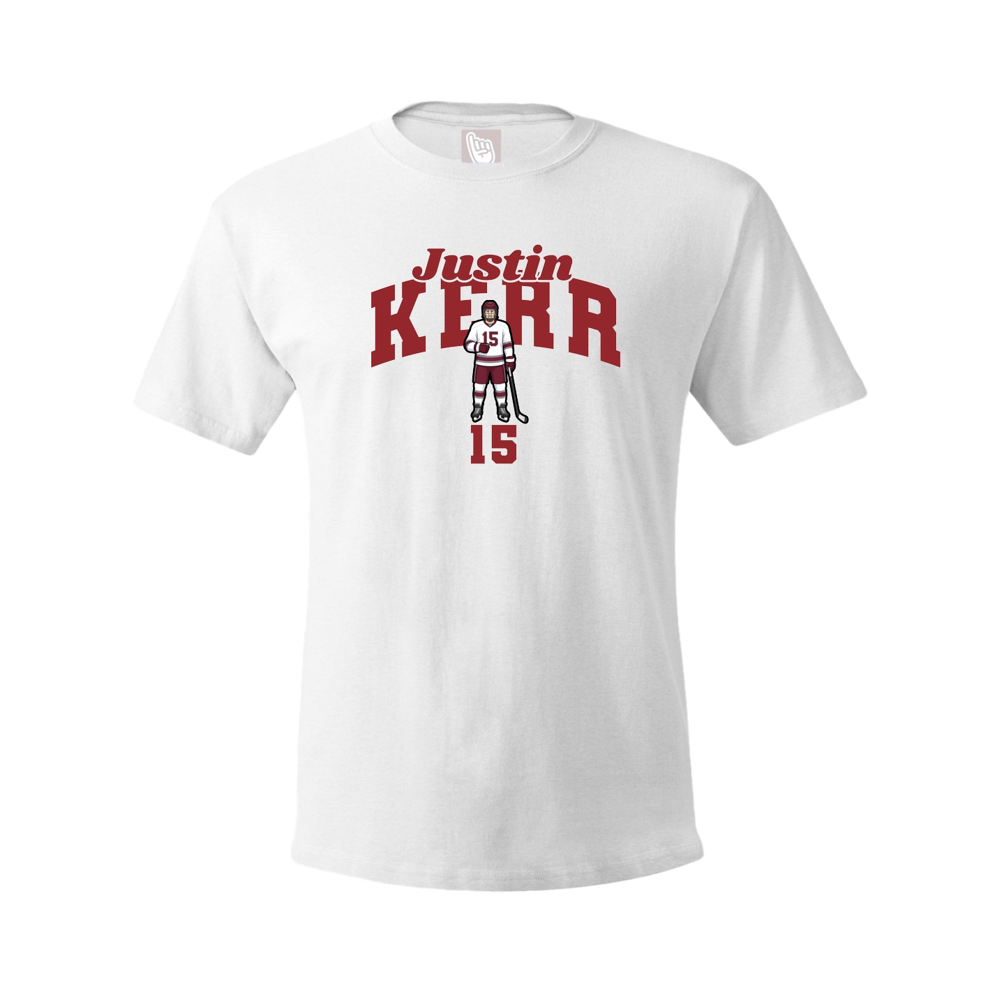 Youth Tee — Signature Arch in White