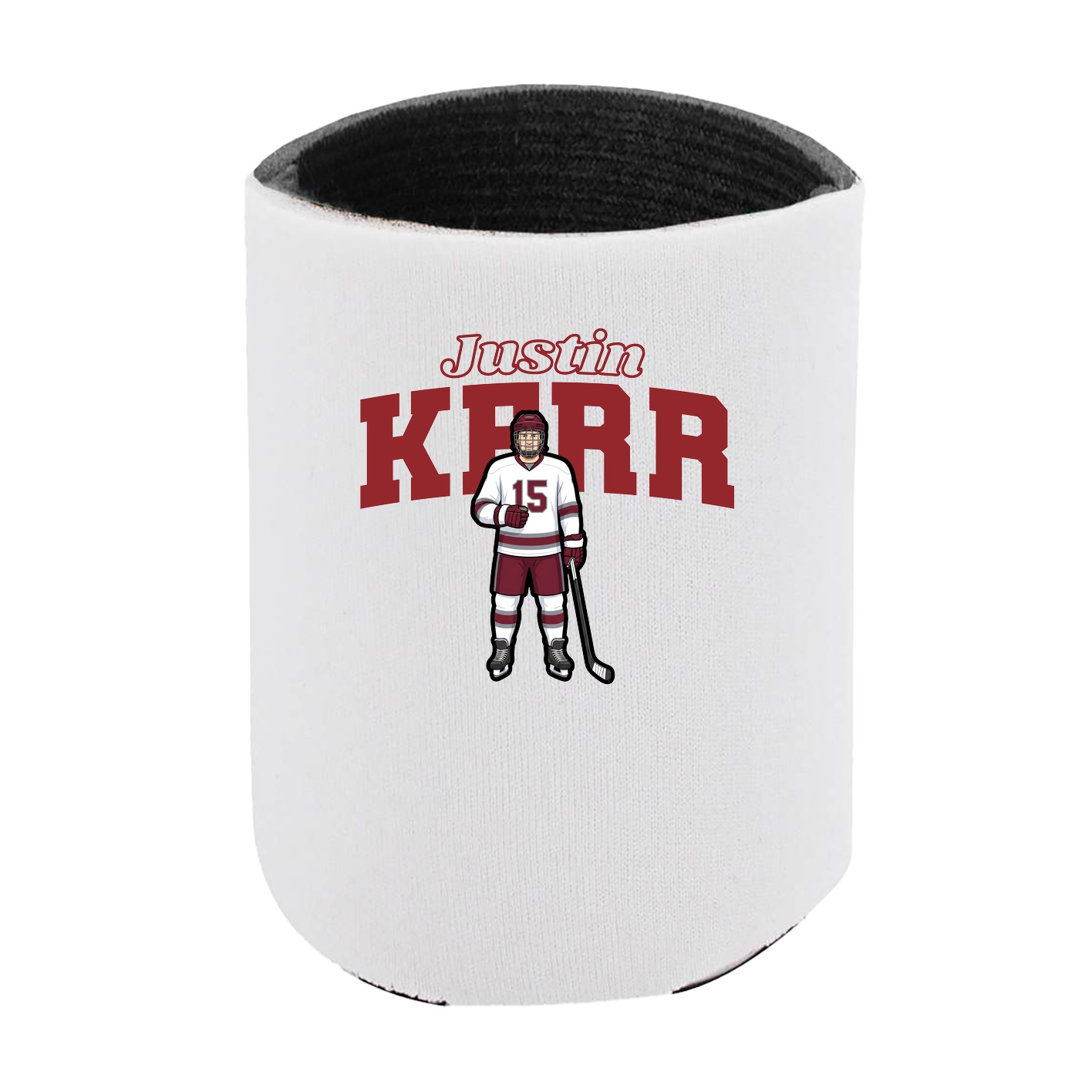 Can Holder — Name Arch in White