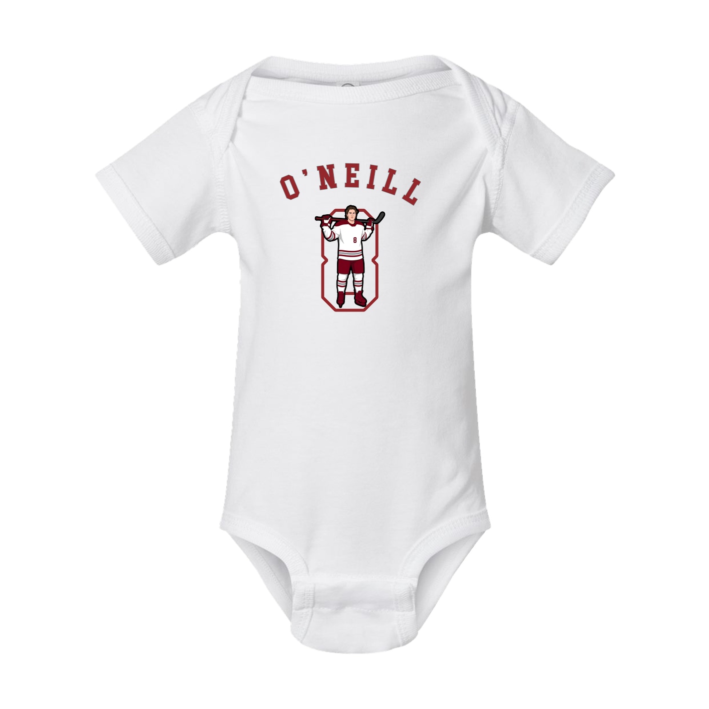 Baby Onesie — Shirsey Arch in White