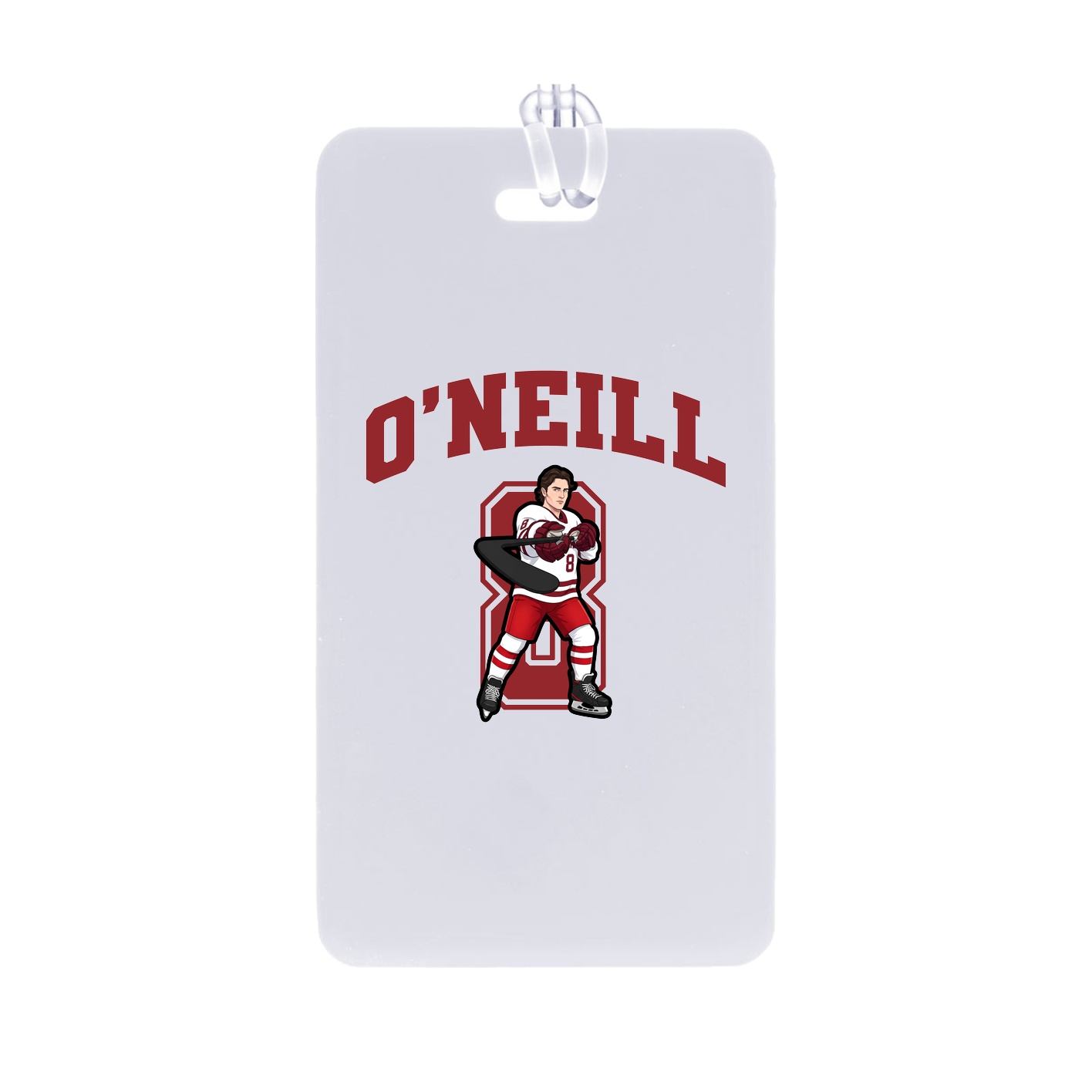 Bag Tag — Number in Classic