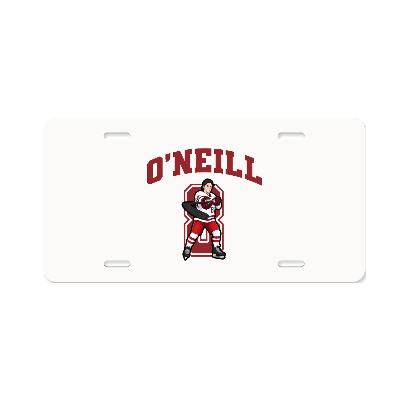 License Plate — Number in Classic