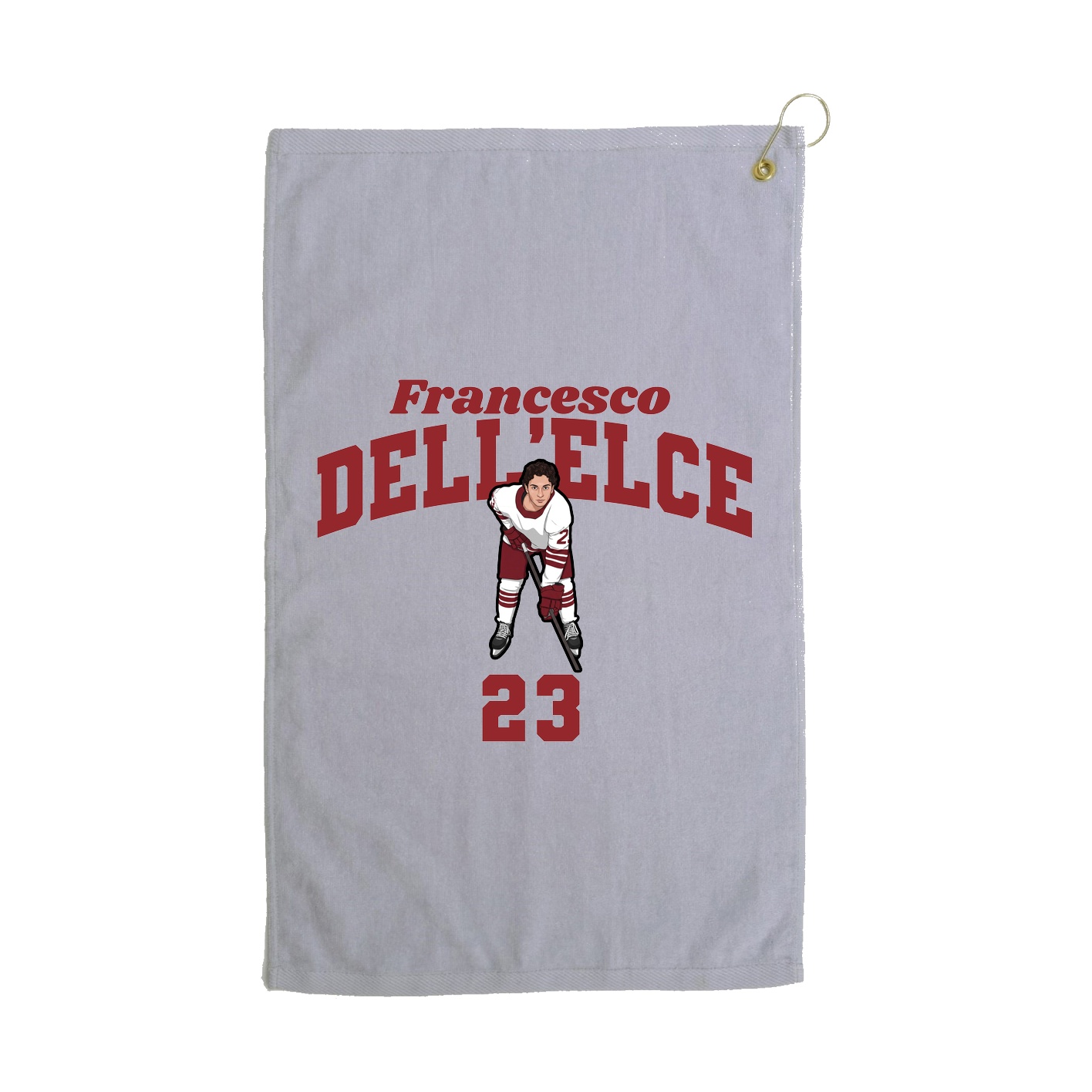 Golf Towel — Signature Arch in Grey
