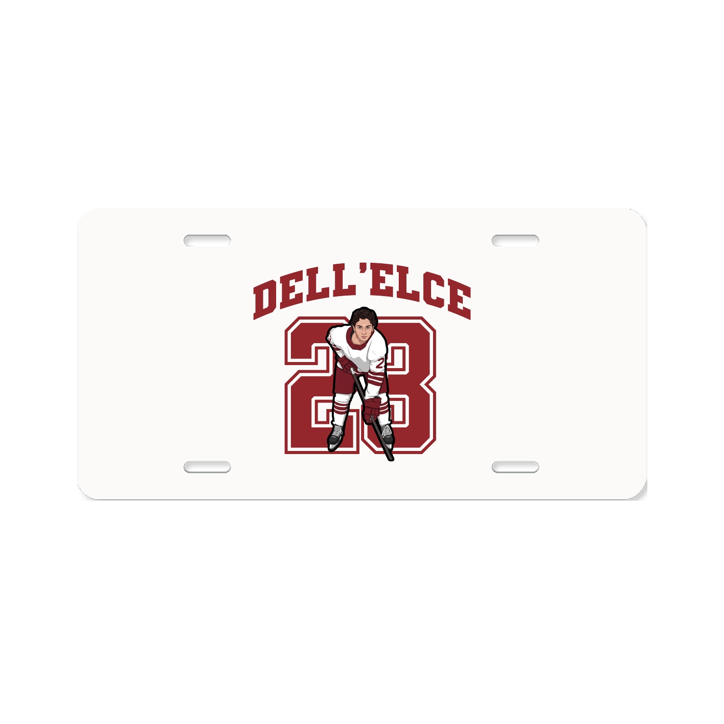 License Plate — Number in Classic