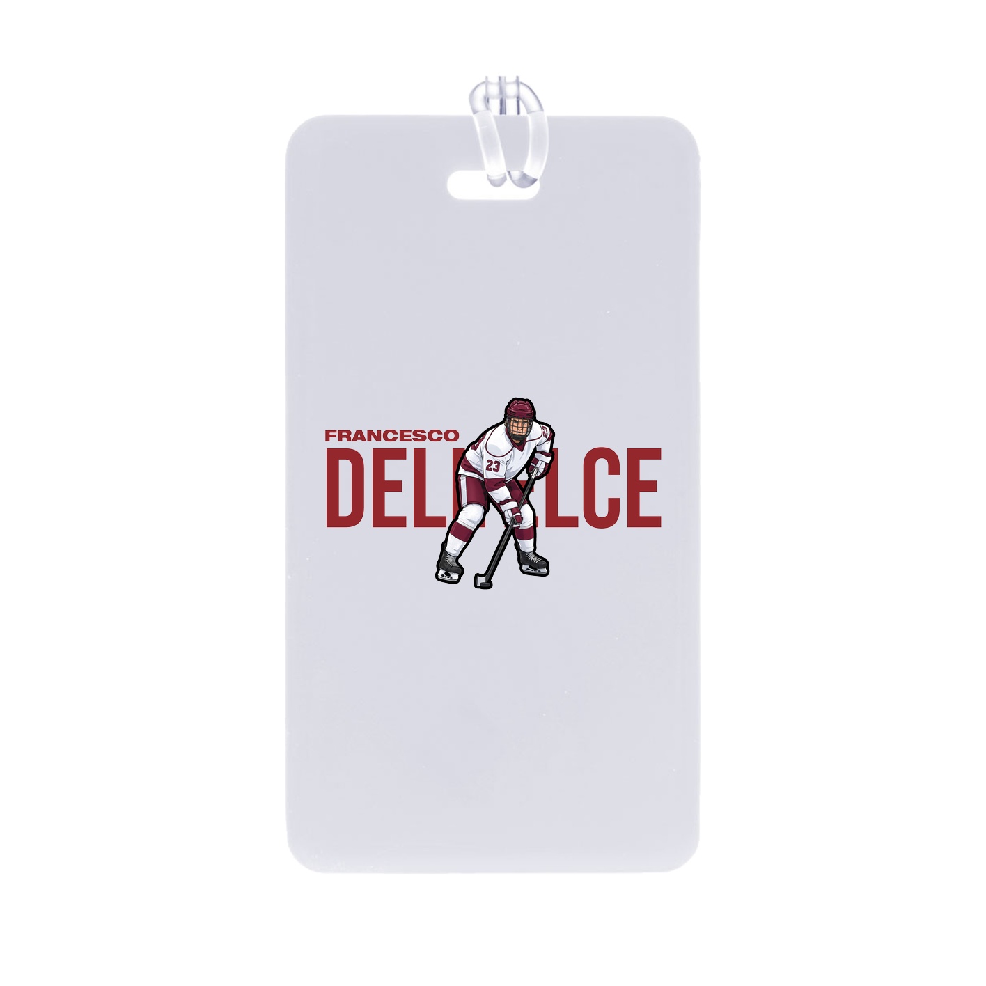 Bag Tag — Player Name in Classic