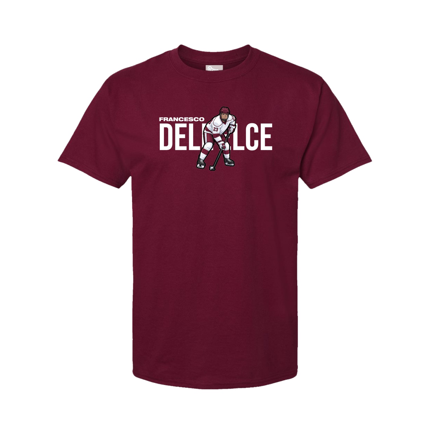 Youth Tee — Player Name in Cardinal