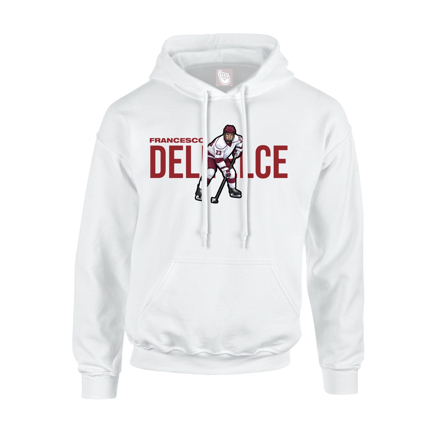 Hoodie — Player Name in White