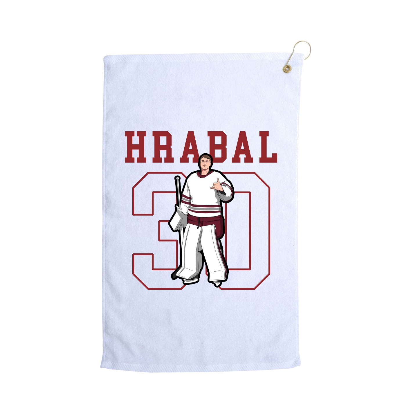 Golf Towel — Shirsey in White