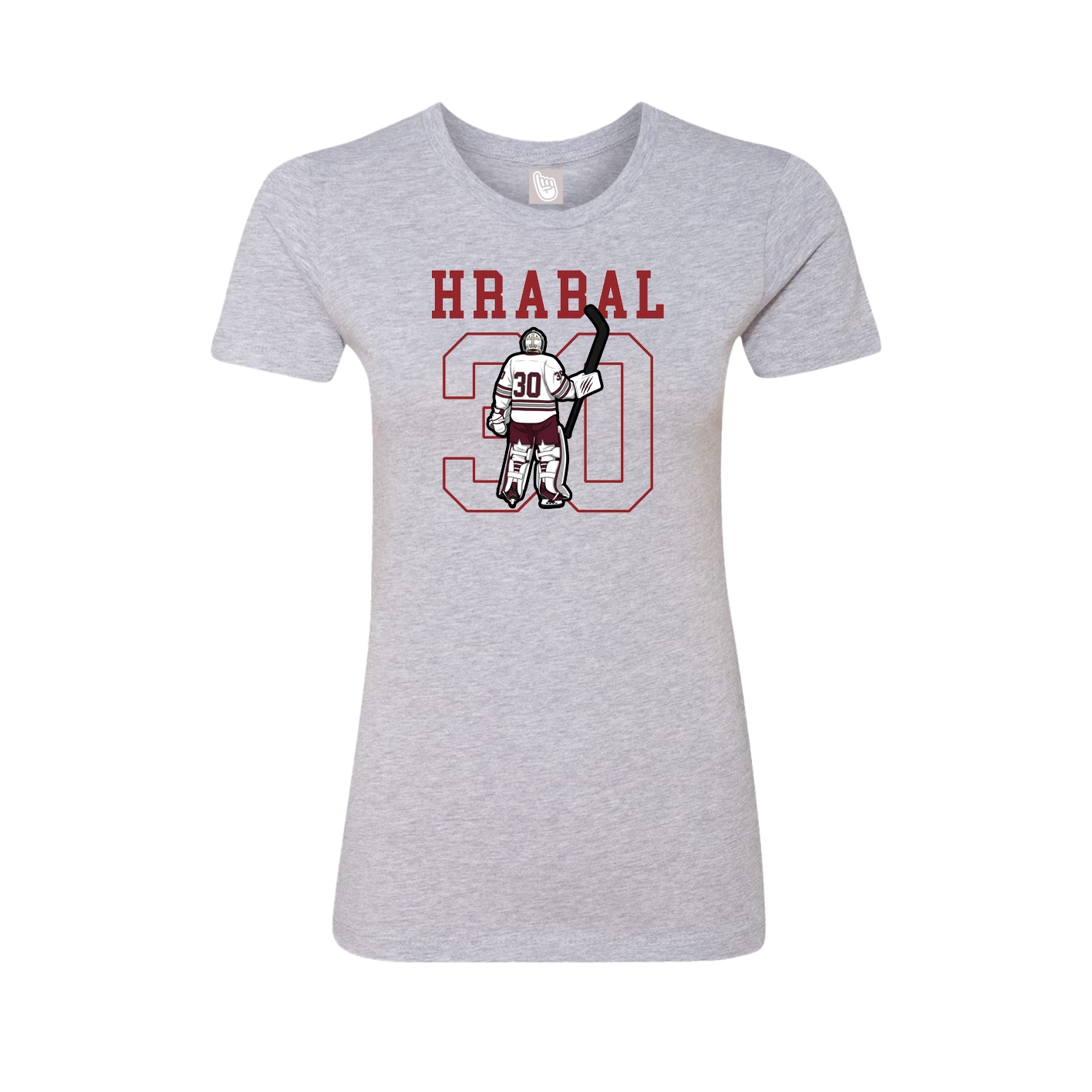 Fitted Women's Tee — Shirsey in Grey
