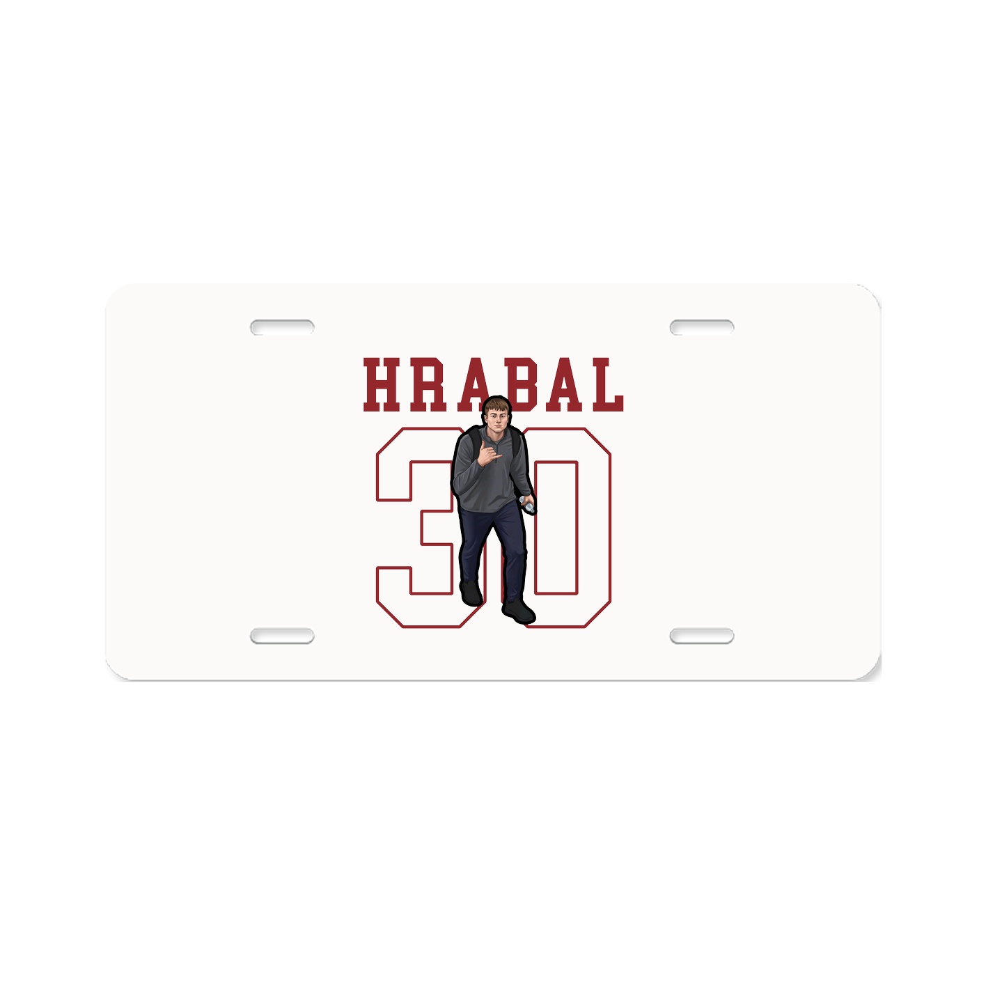 Aluminum License Plate