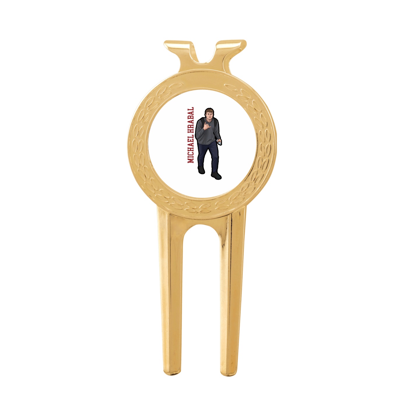Divot Tool with Ball Marker — Name Vertical in Classic