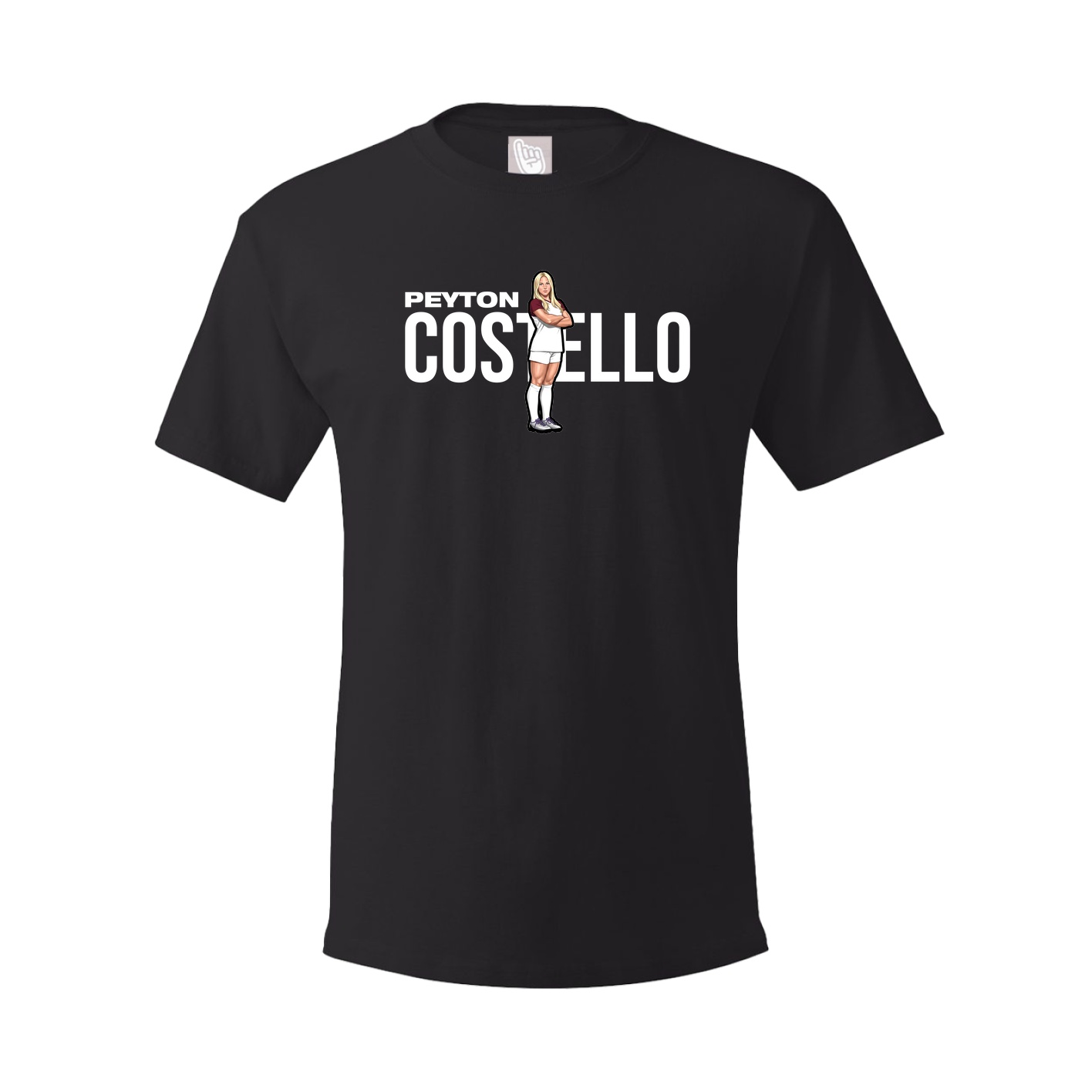 Tee — Player Name in Black