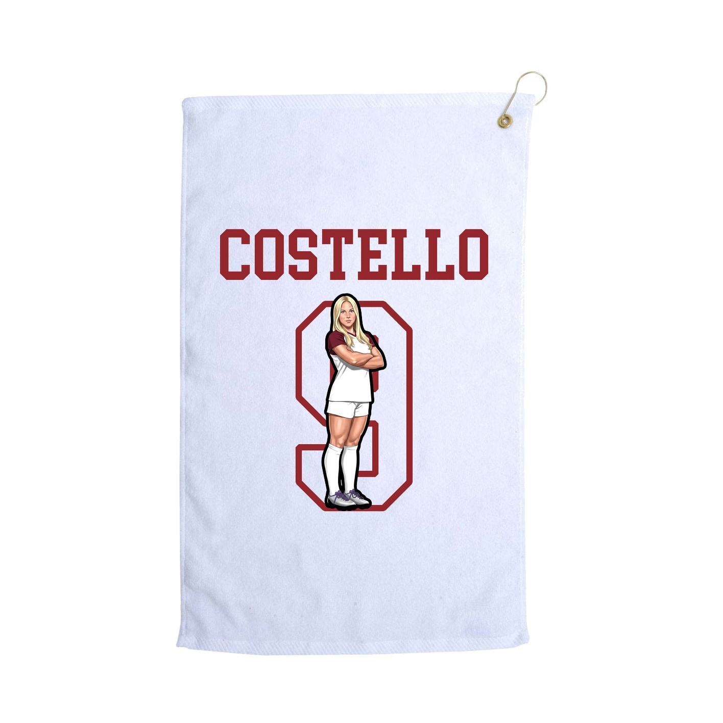 Golf Towel — Shirsey in White