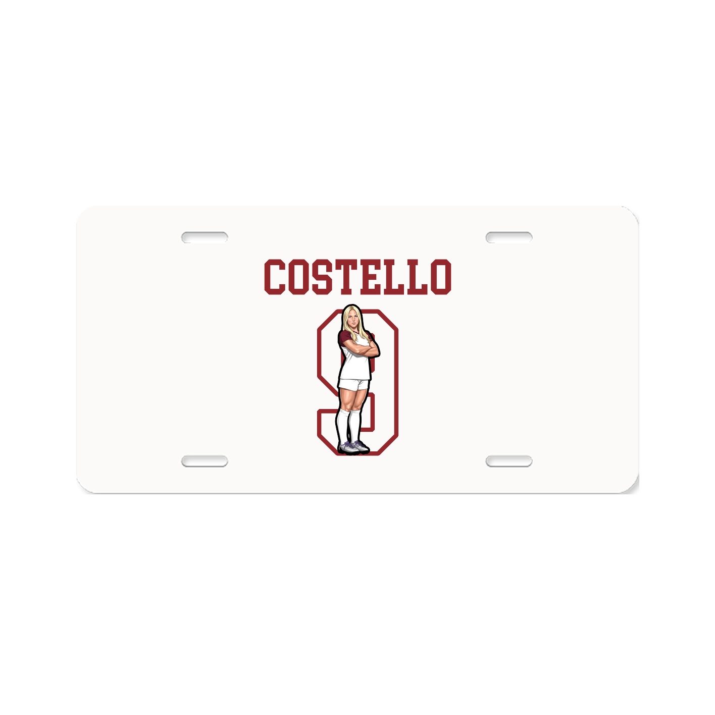 License Plate — Shirsey in Classic