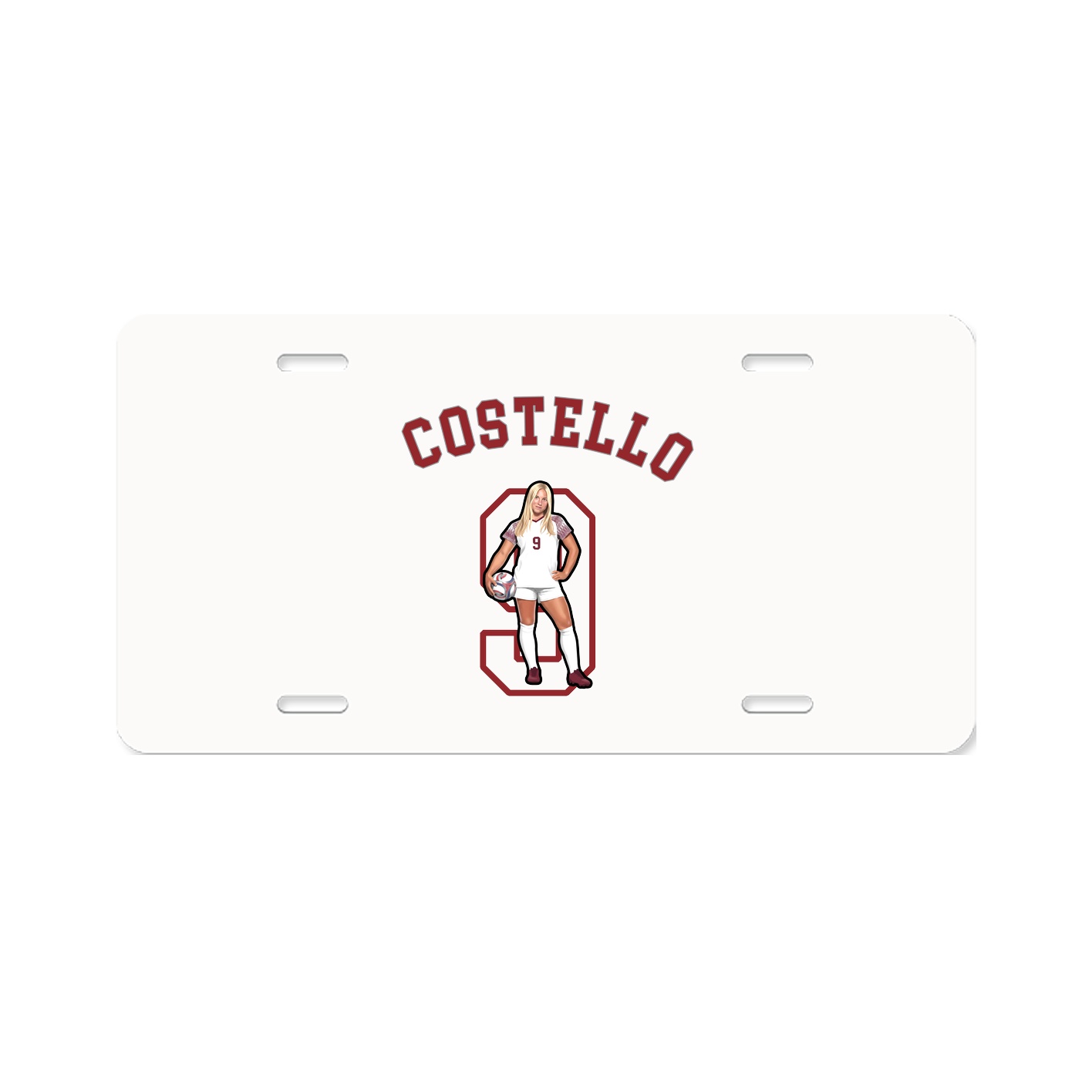 License Plate — Shirsey Arch in Classic