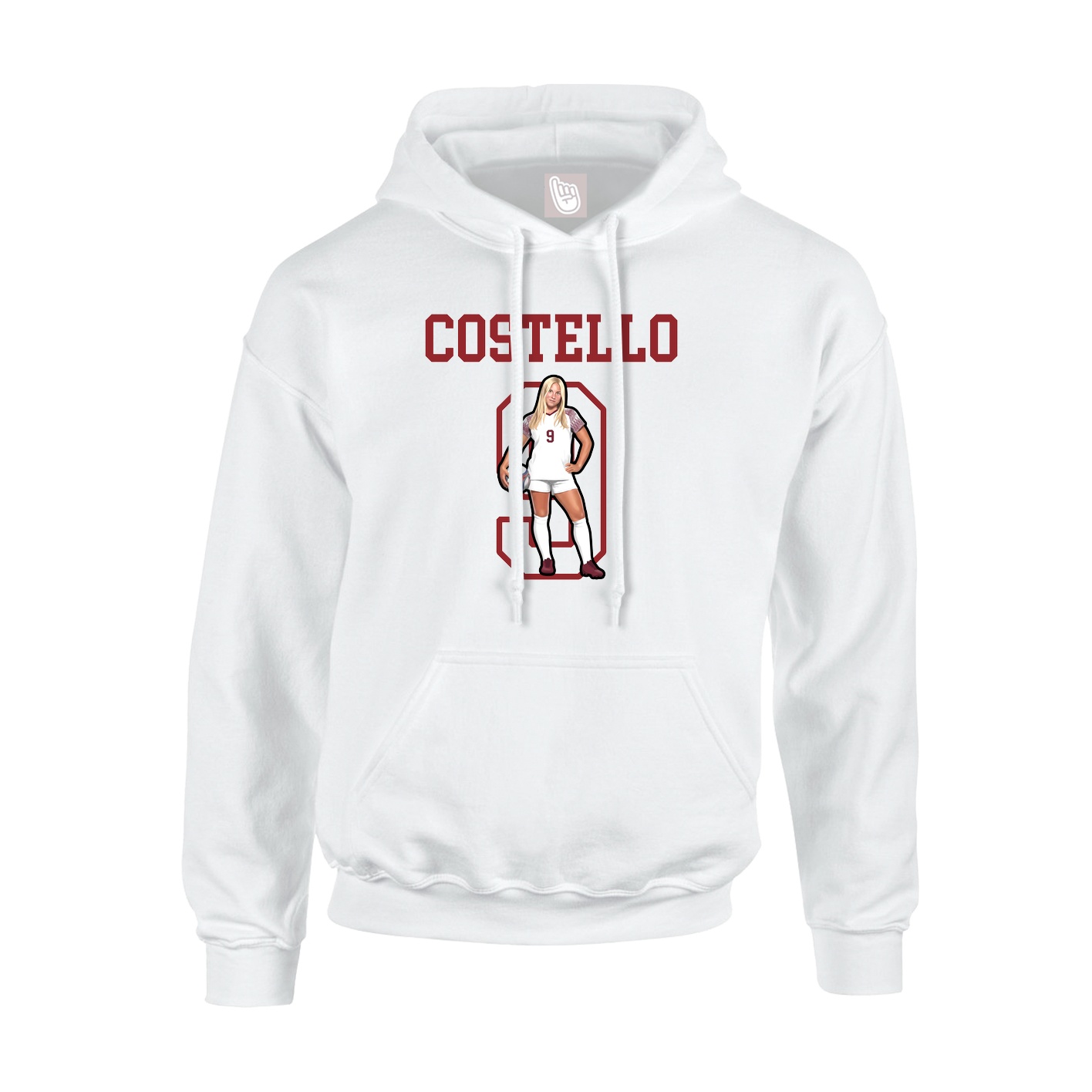 Youth Hoodie — Shirsey in White