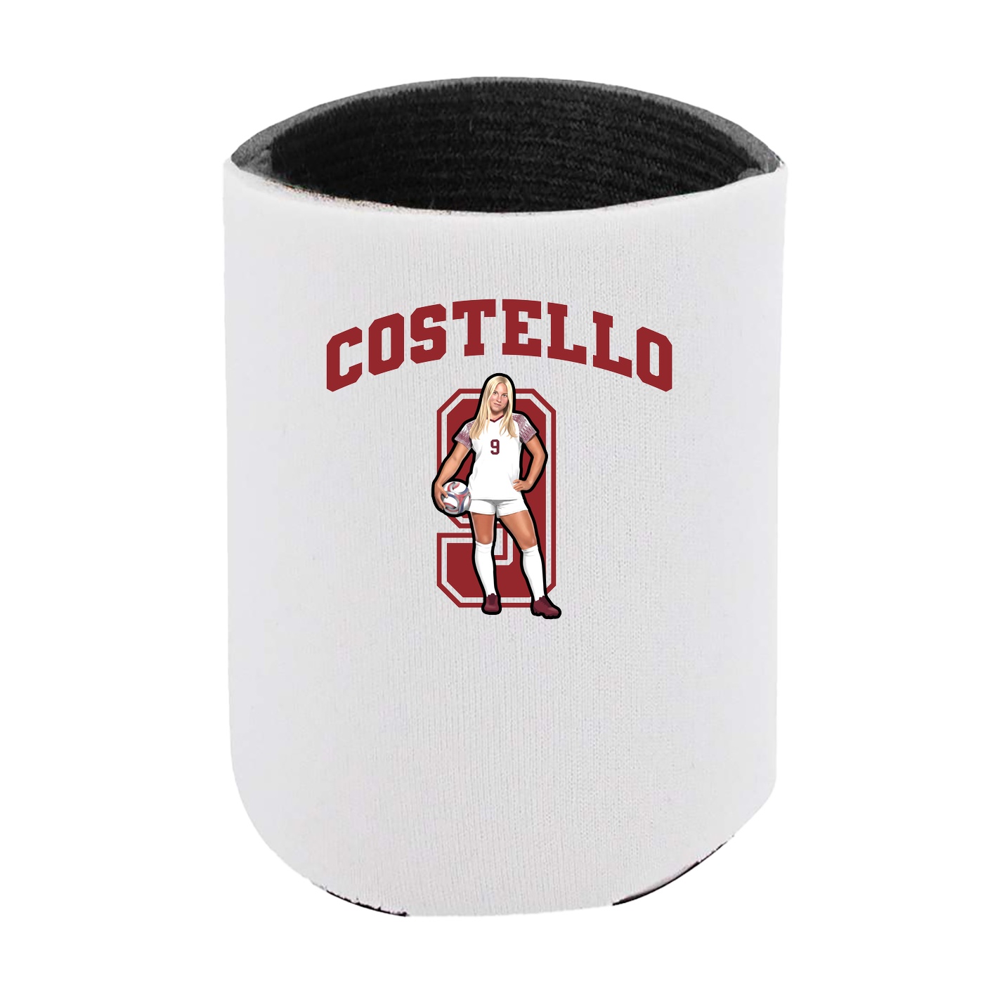 Can Holder — Number in White