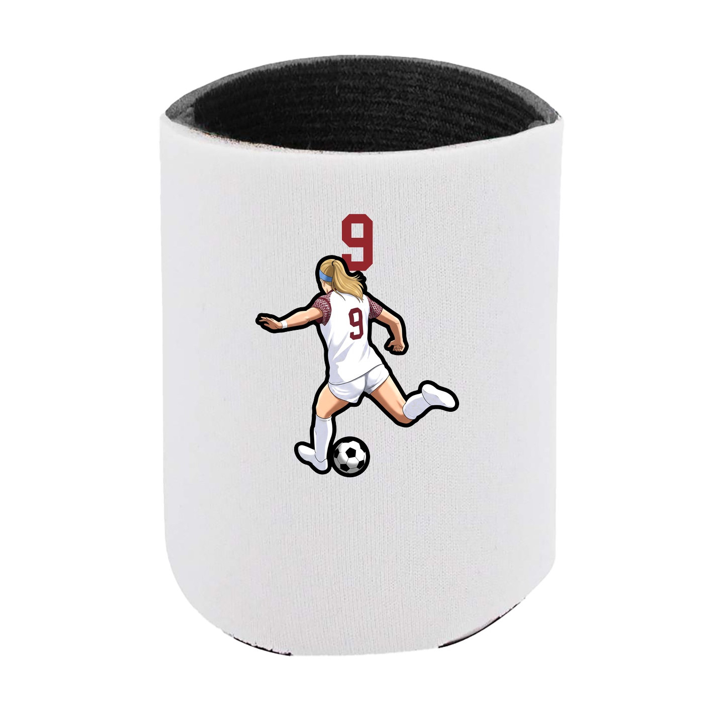Can Holder — Number Top in White