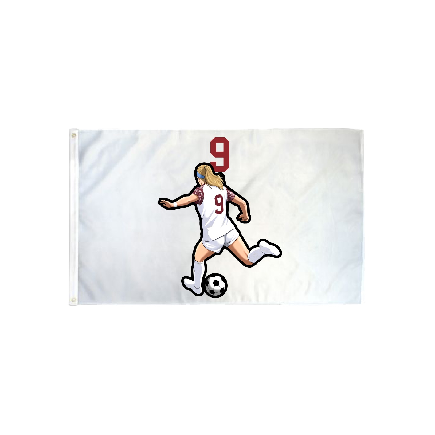 3x5 Flag — Number Top in Classic