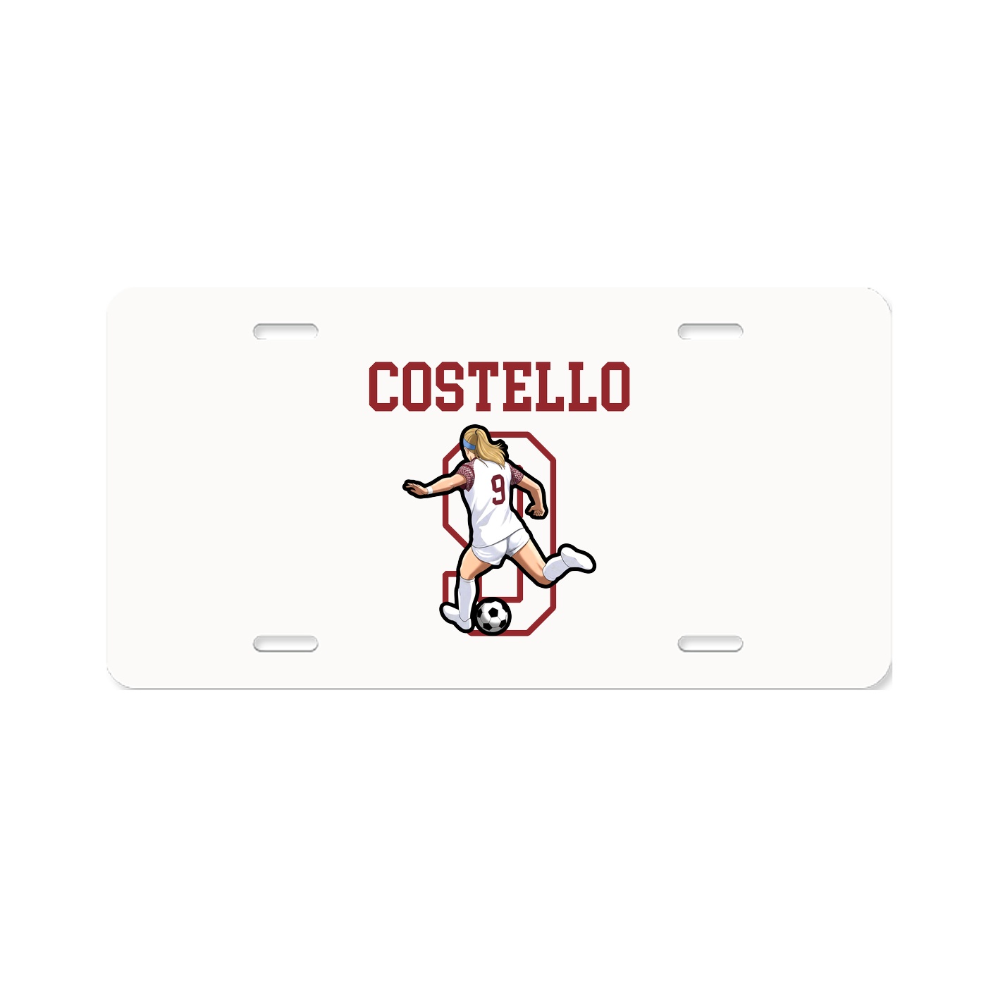 License Plate — Shirsey in Classic