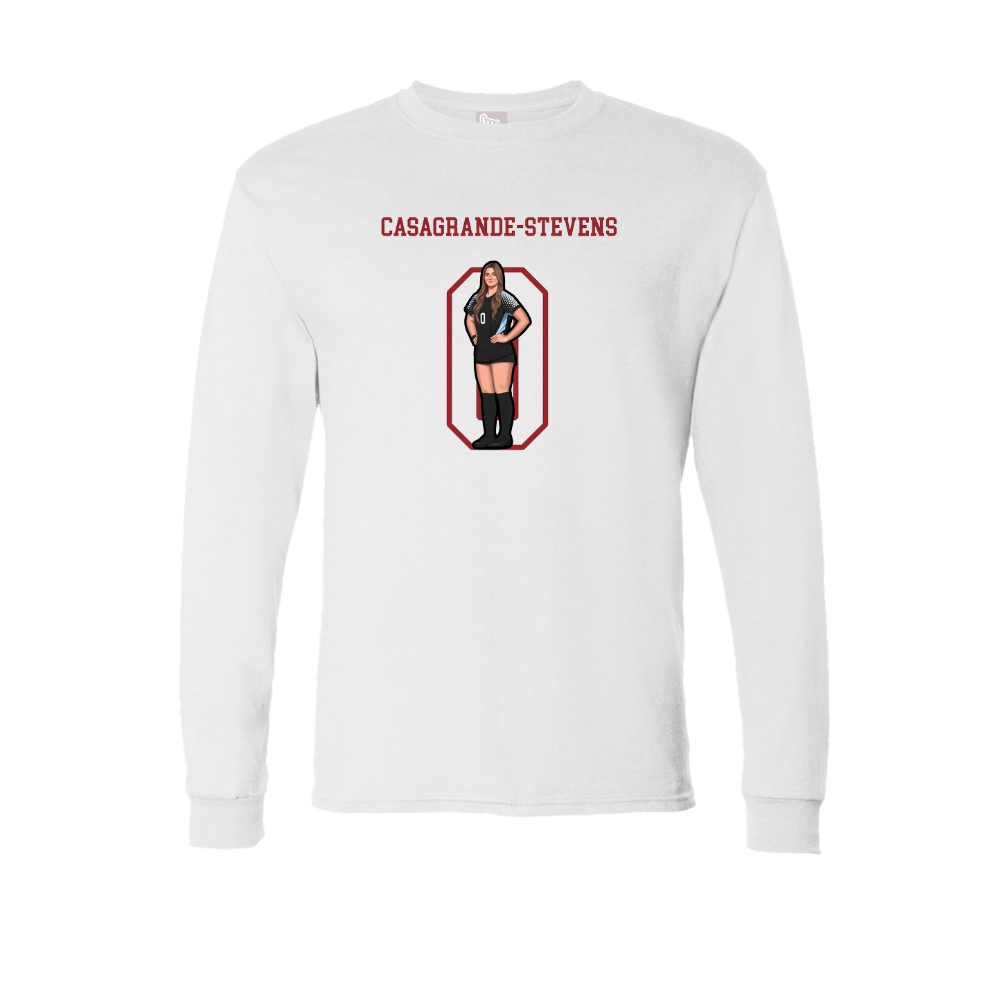 Long Sleeve Tee — Shirsey in White