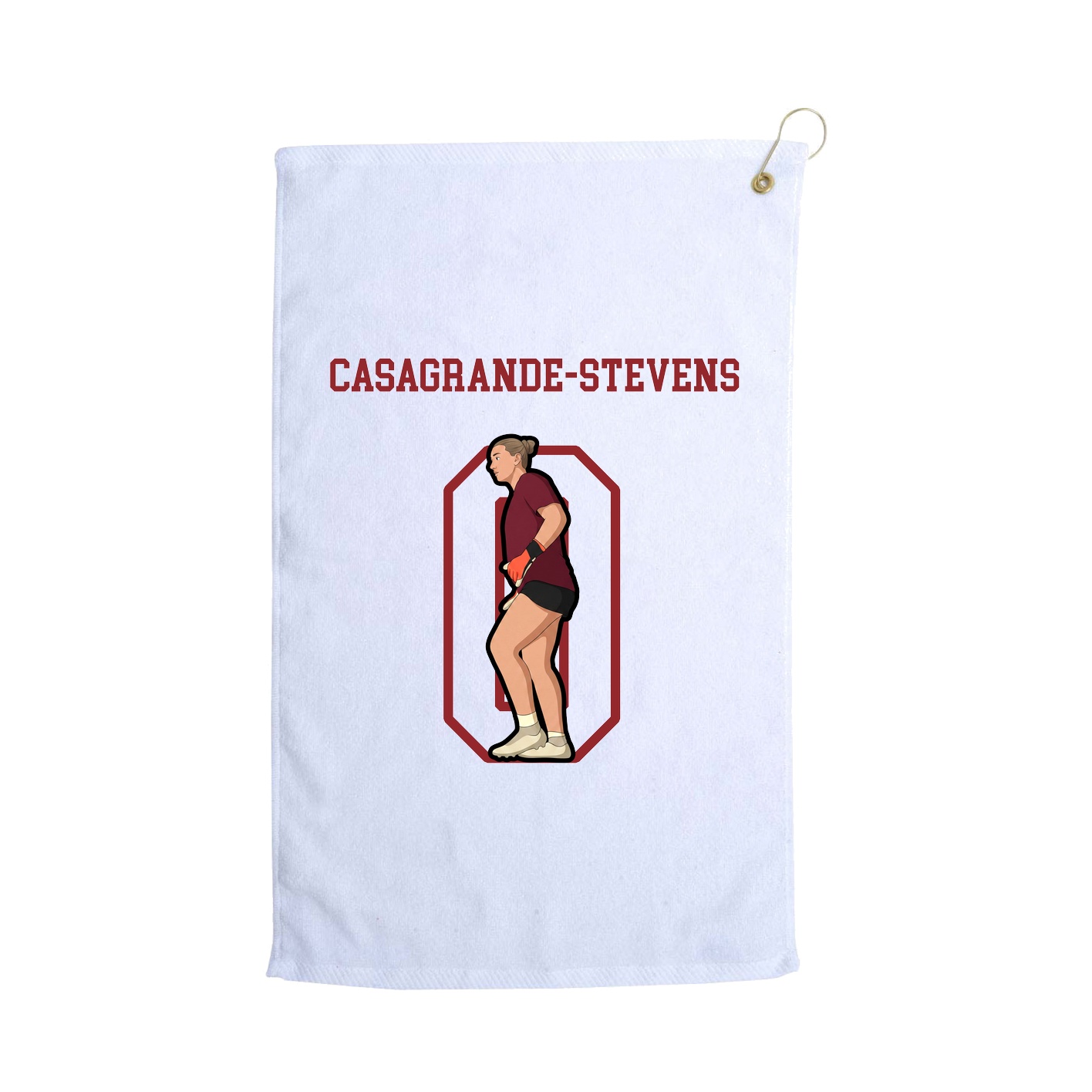 Golf Towel — Shirsey in White