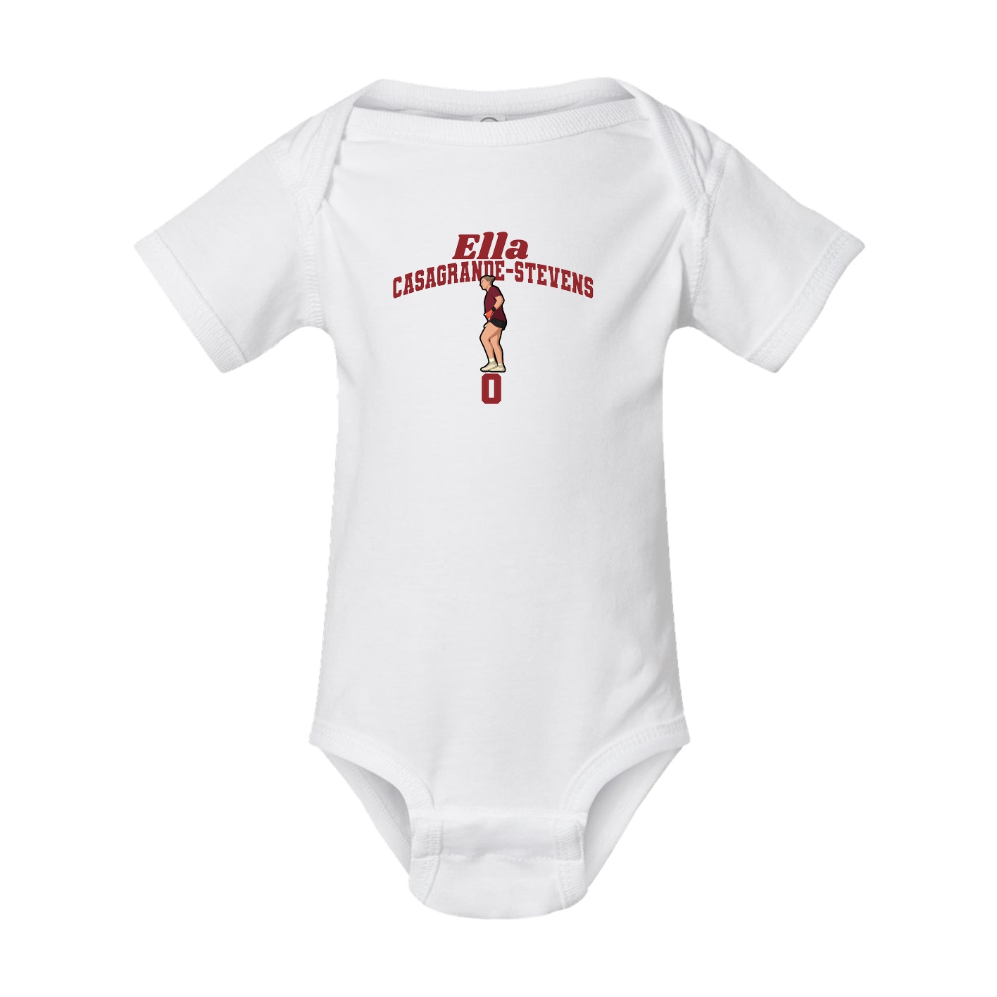 Baby Onesie — Signature Arch in White