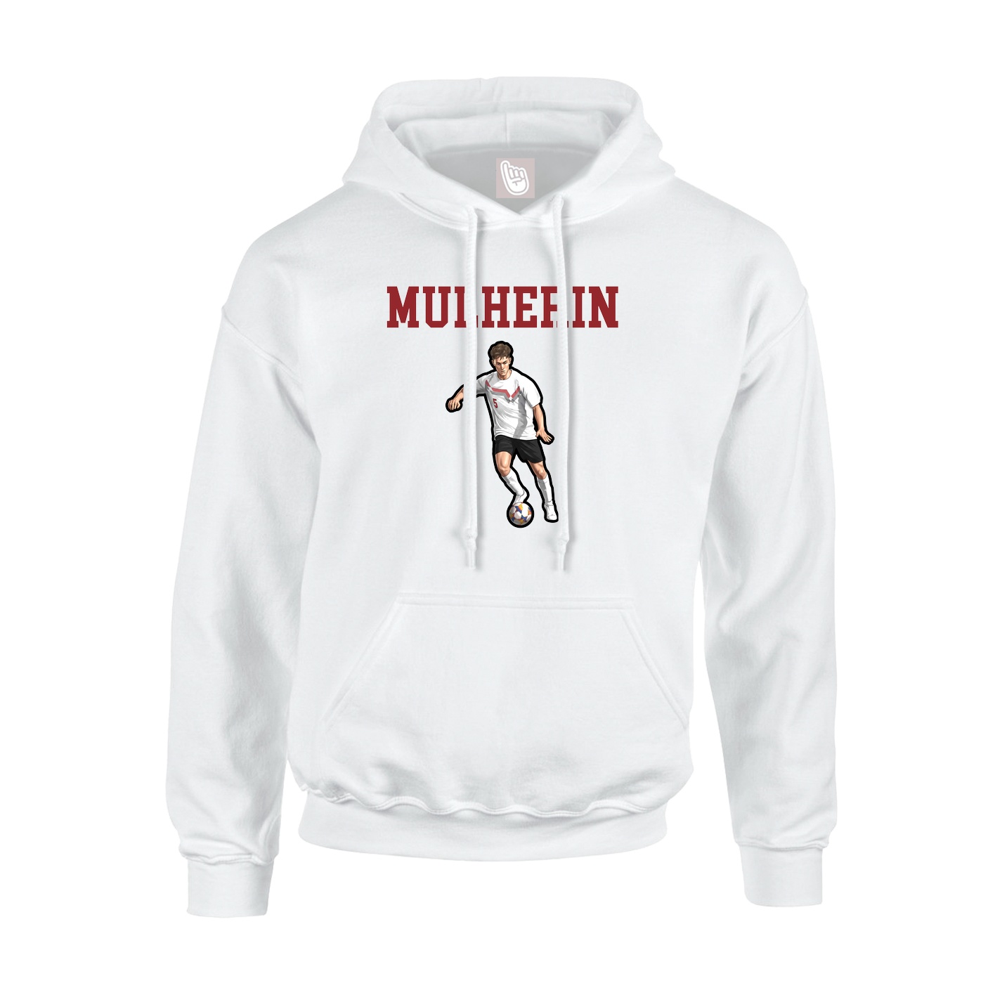 Youth Hoodie — Shirsey in White