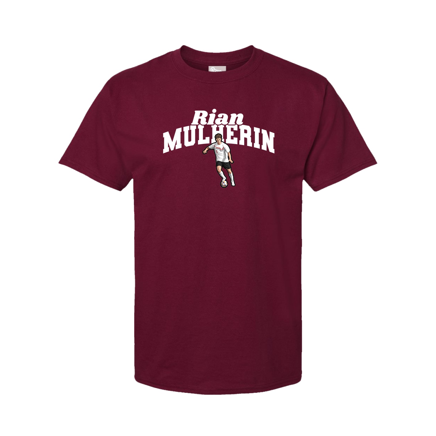 Youth Tee — Signature Arch in Cardinal