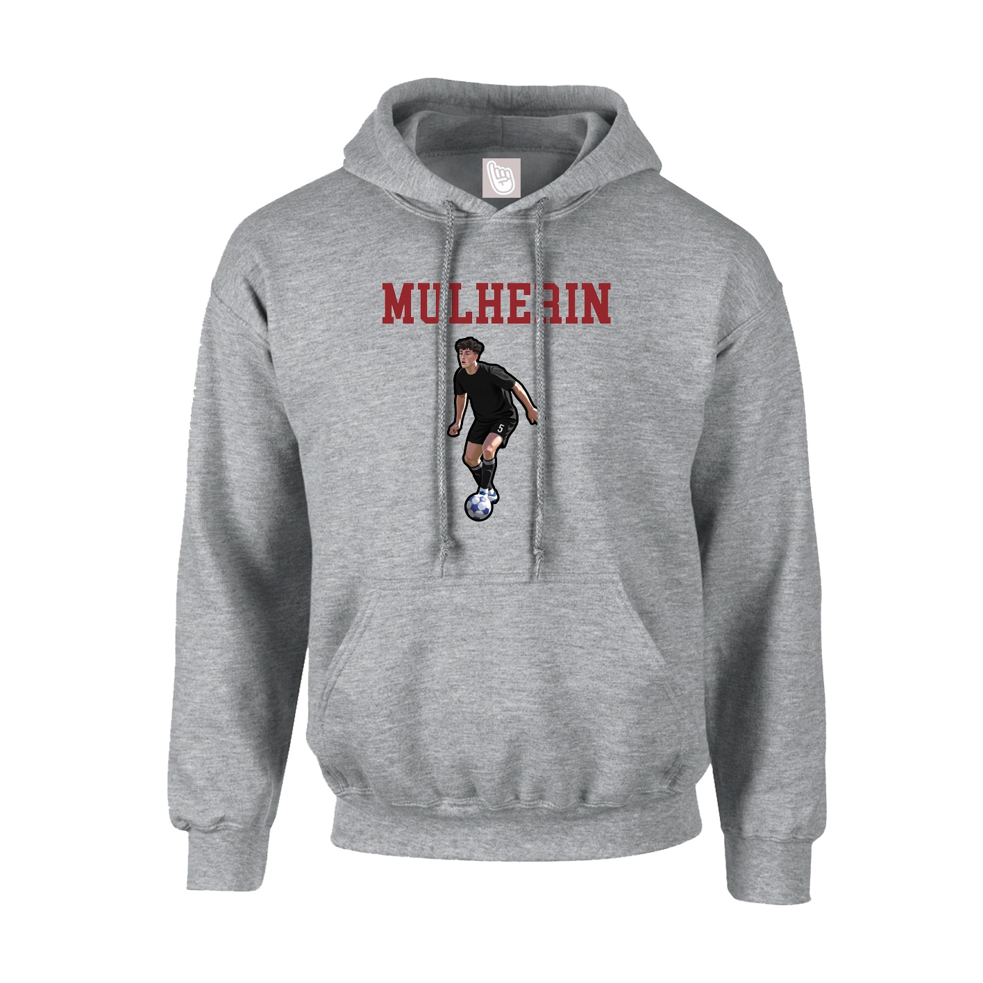 Hoodie — Shirsey in Grey