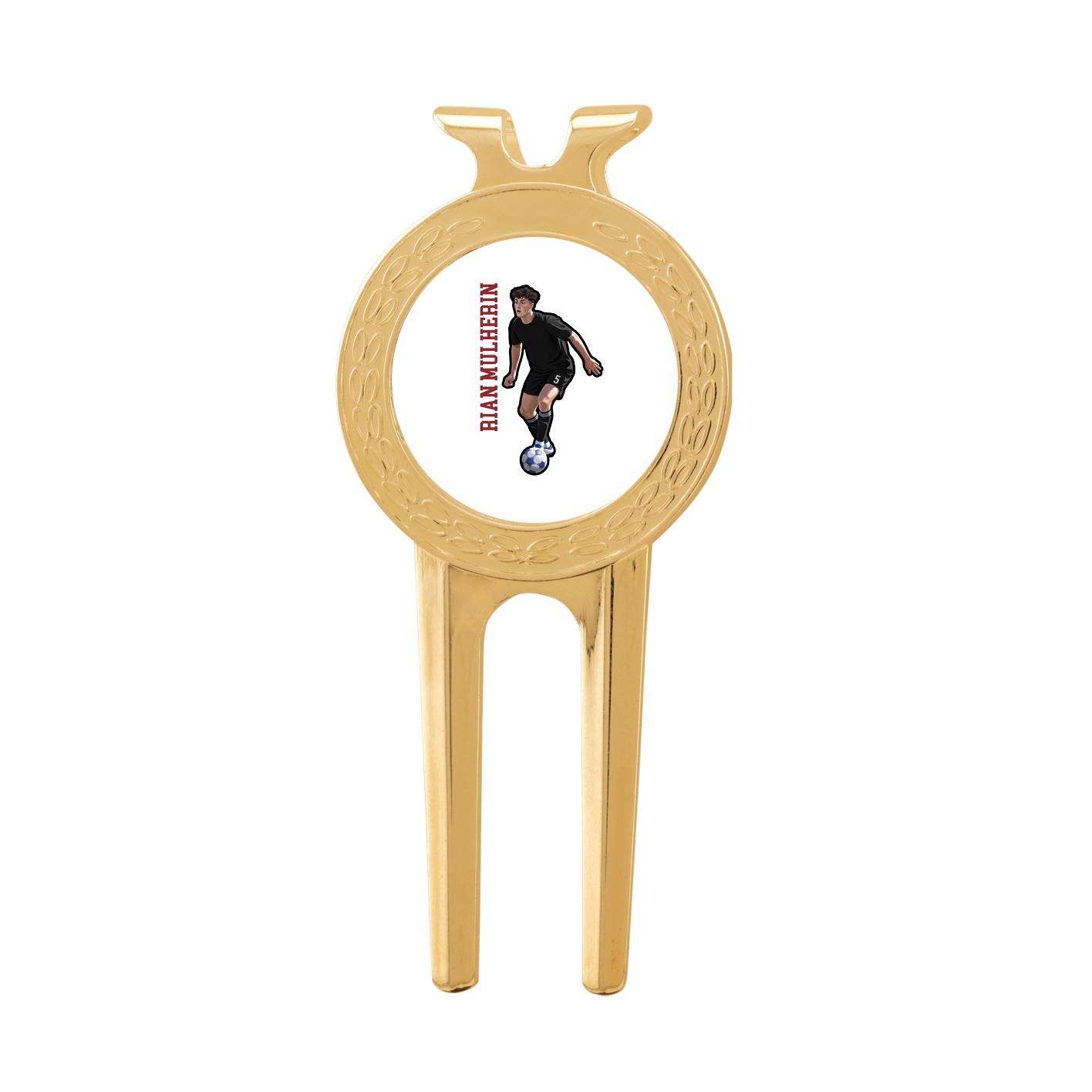 Divot Tool with Ball Marker — Name Vertical in Classic