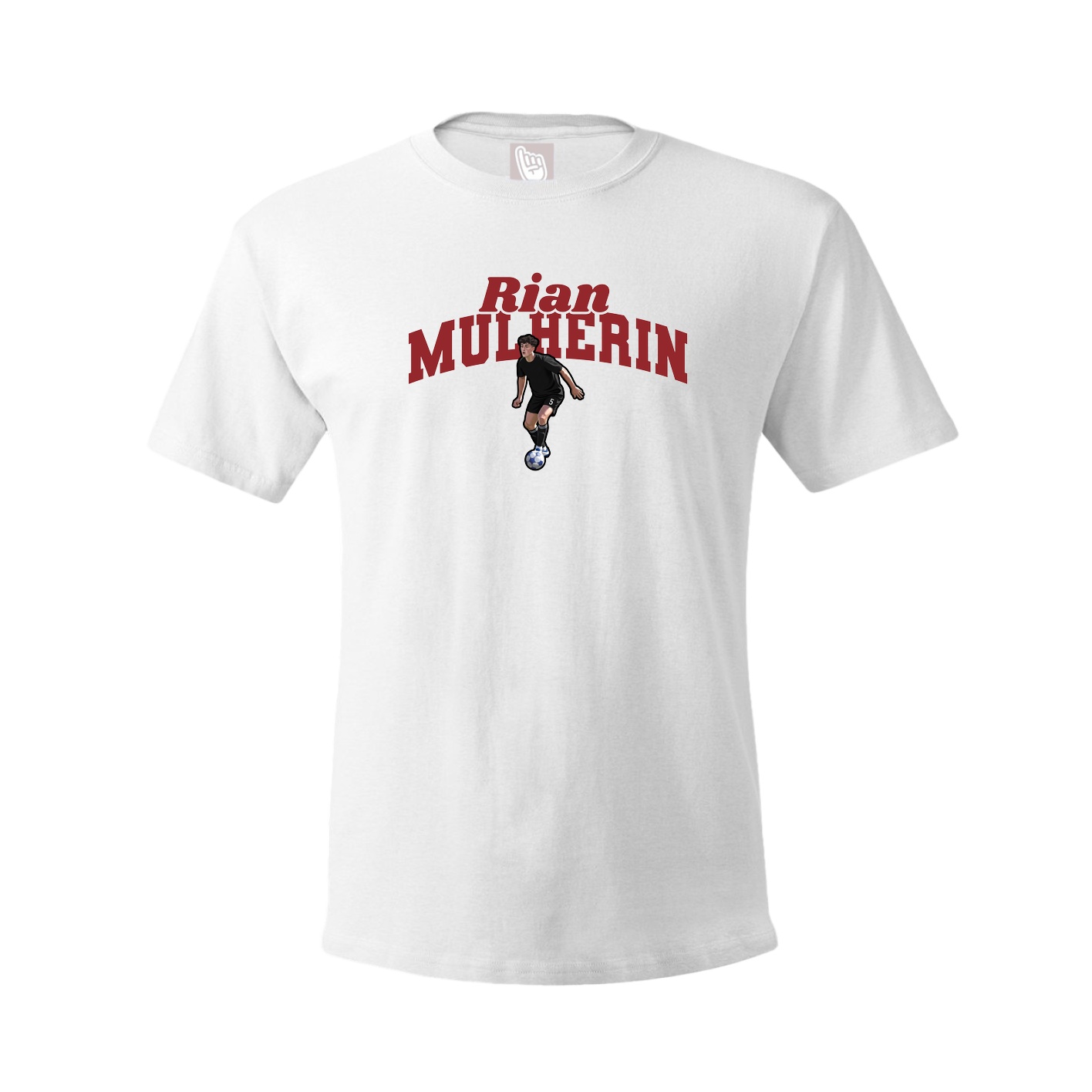 Youth Tee — Signature Arch in White