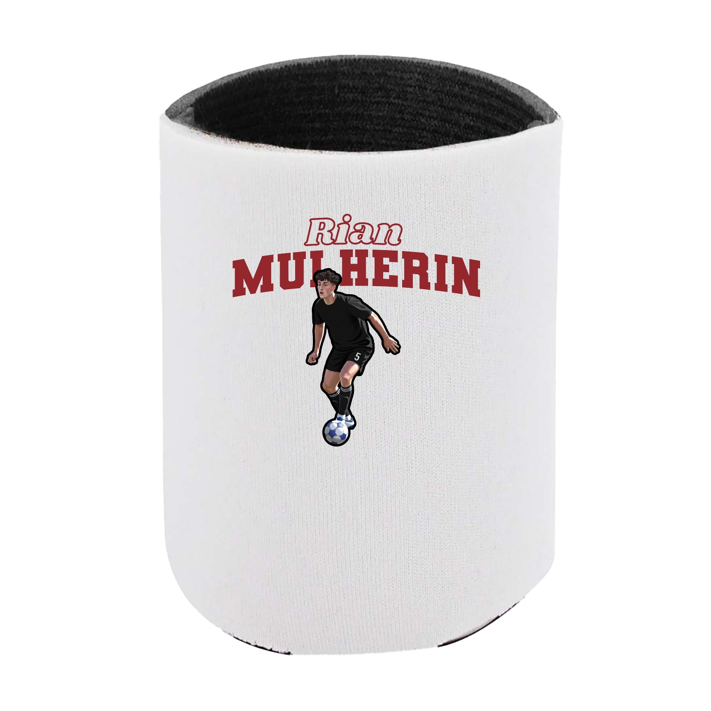 Can Holder — Name Arch in White