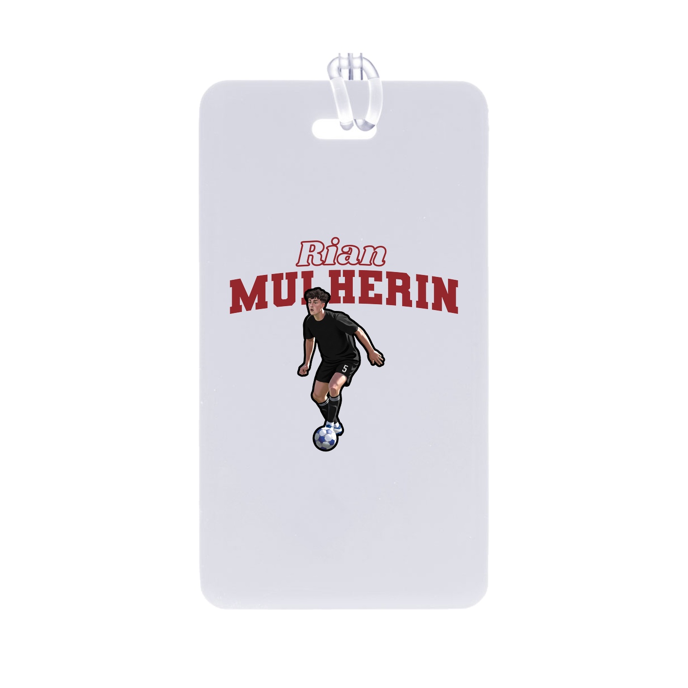 Bag Tag — Name Arch in Classic