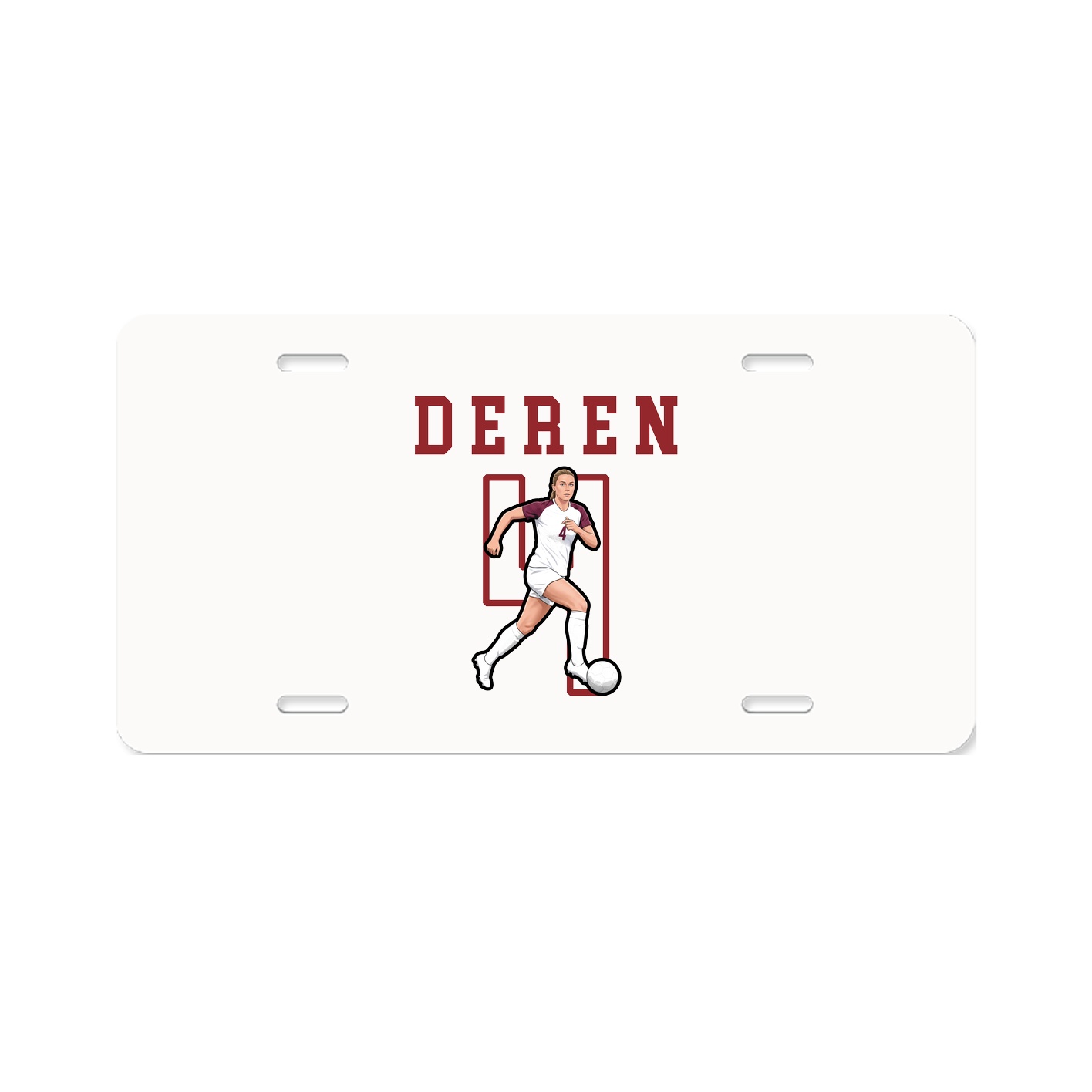License Plate — Shirsey in Classic