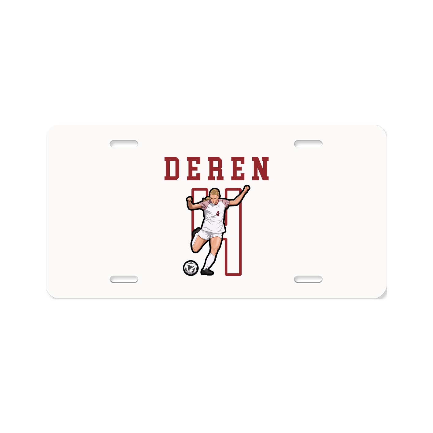 License Plate — Shirsey in Classic
