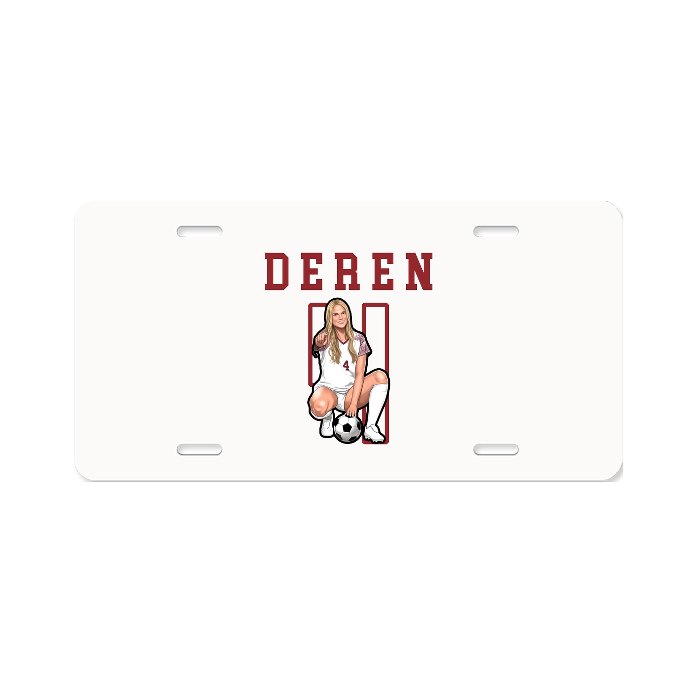 License Plate — Shirsey in Classic