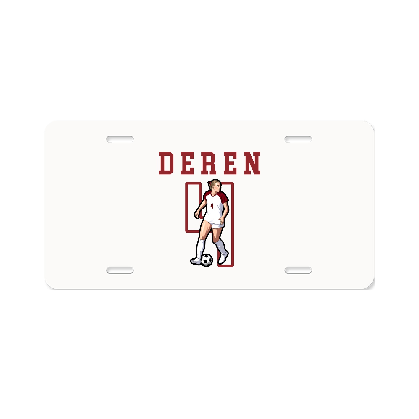 License Plate — Shirsey in Classic