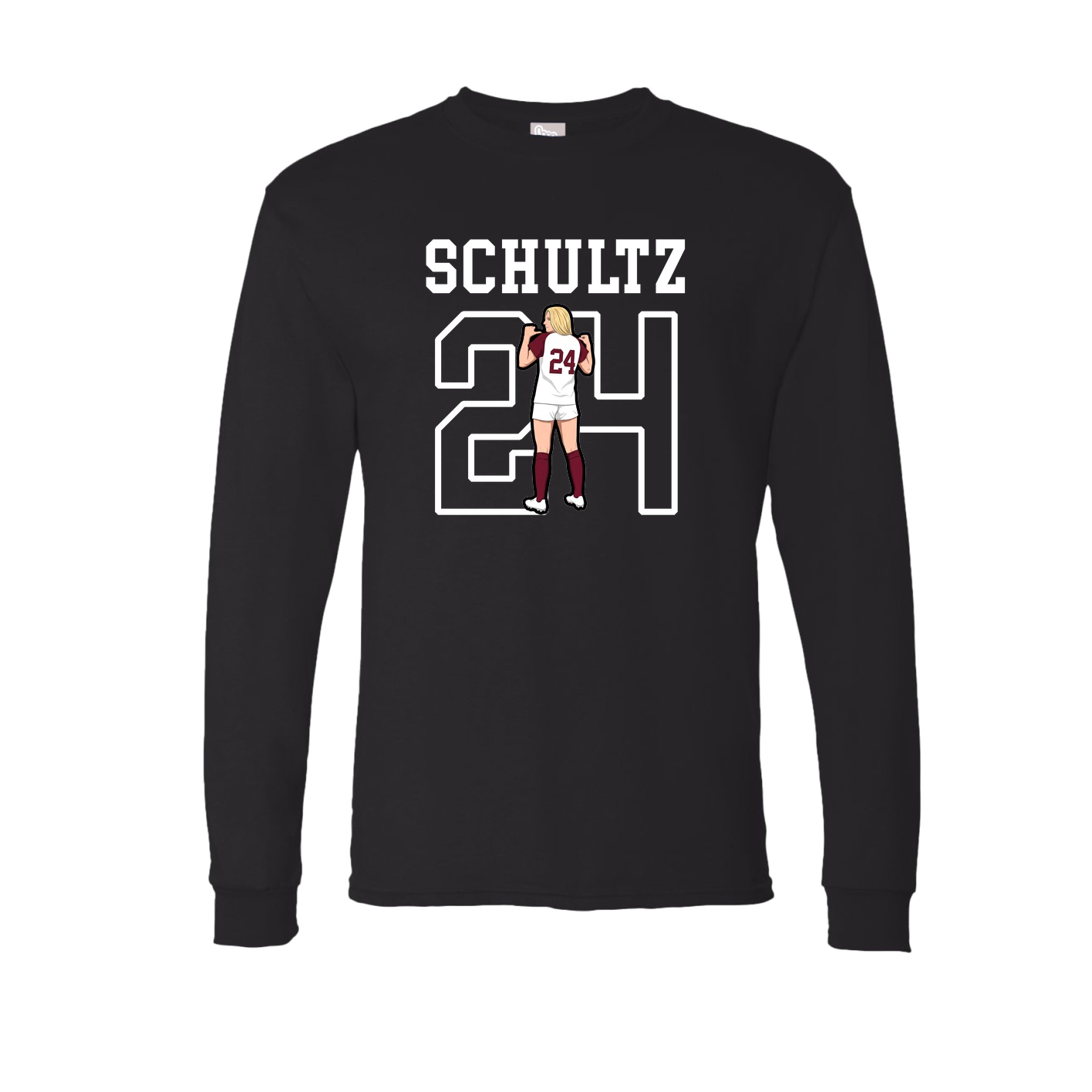 Long Sleeve Tee — Shirsey in Black