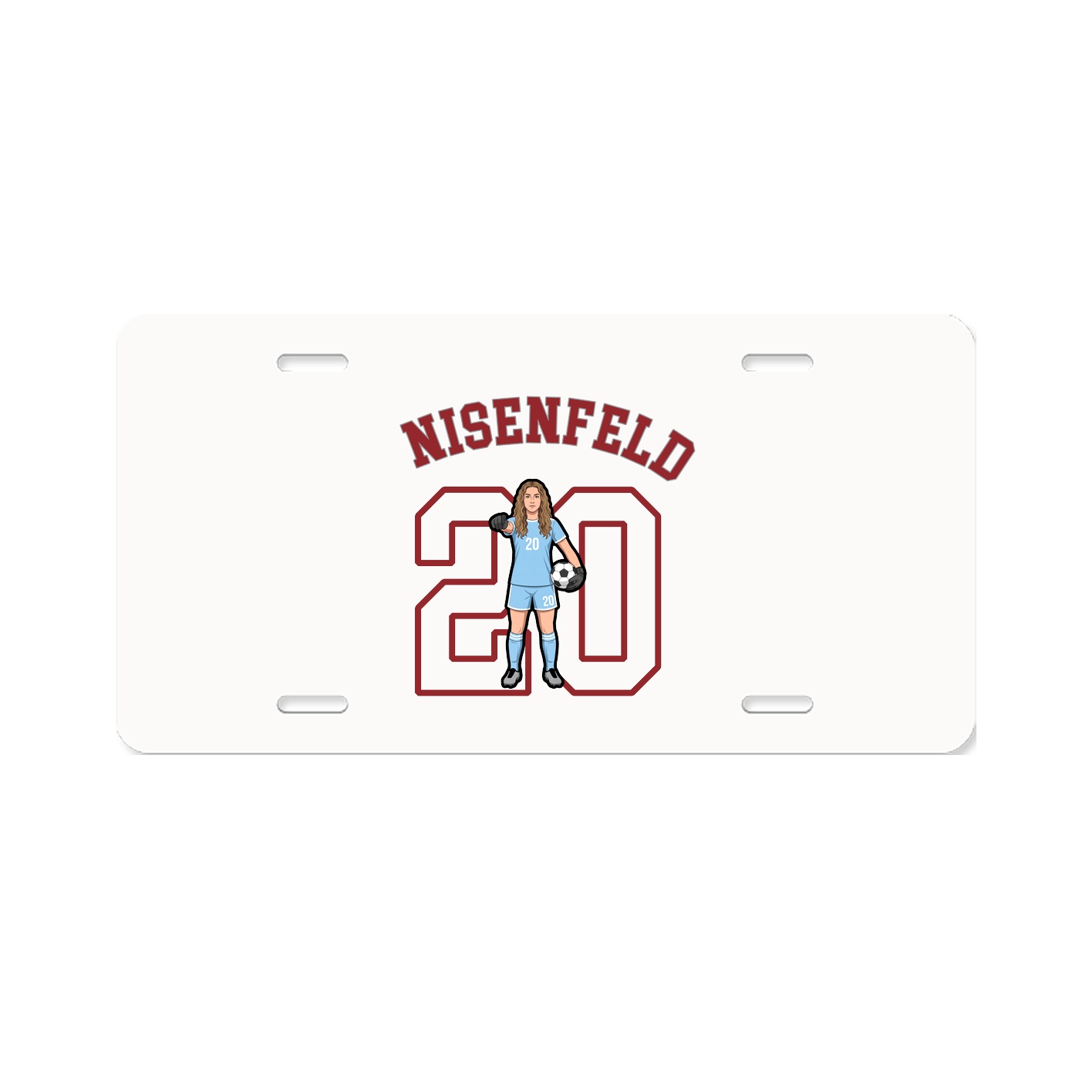 License Plate — Shirsey Arch in Classic